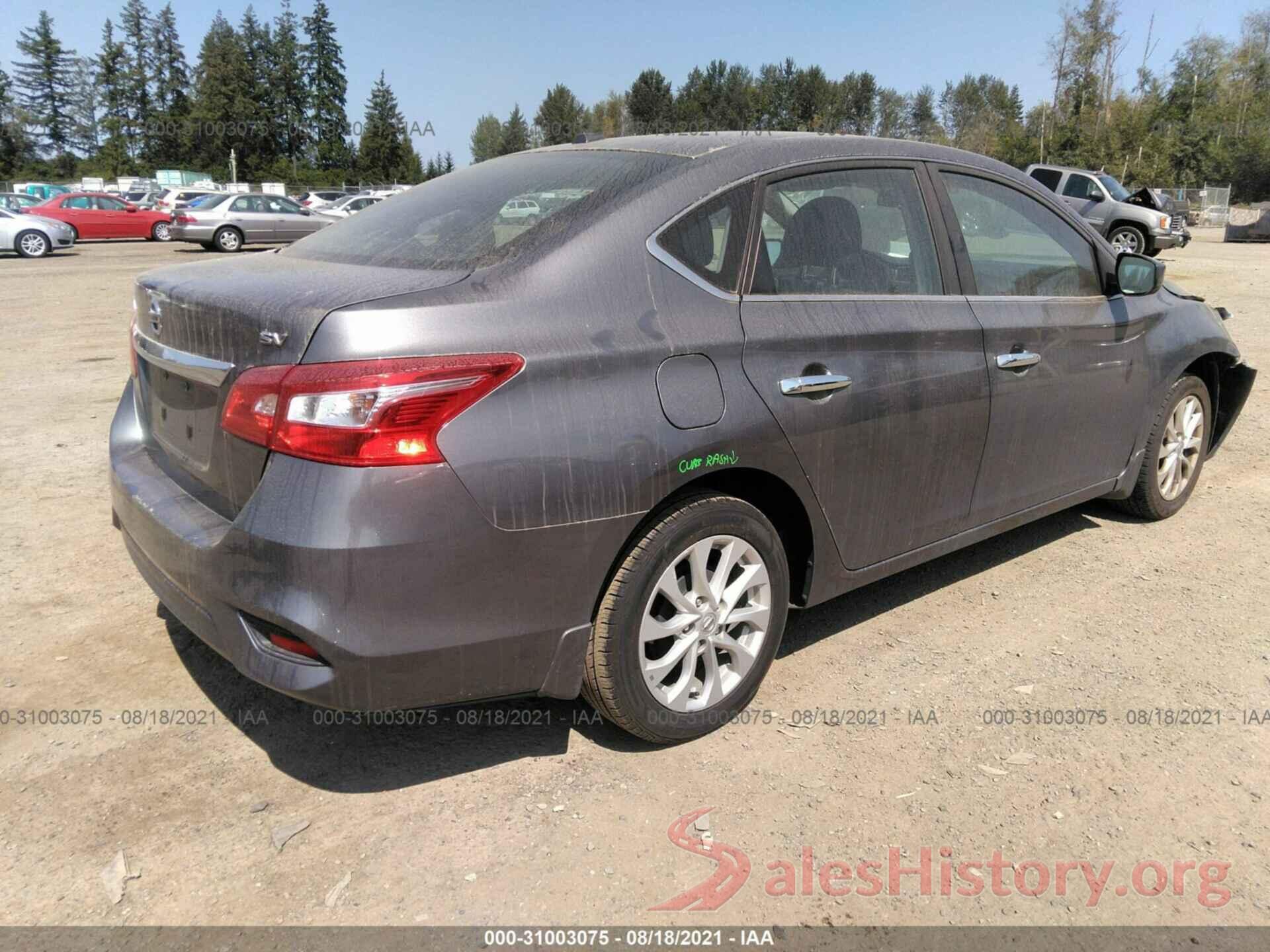 3N1AB7AP9KL605677 2019 NISSAN SENTRA