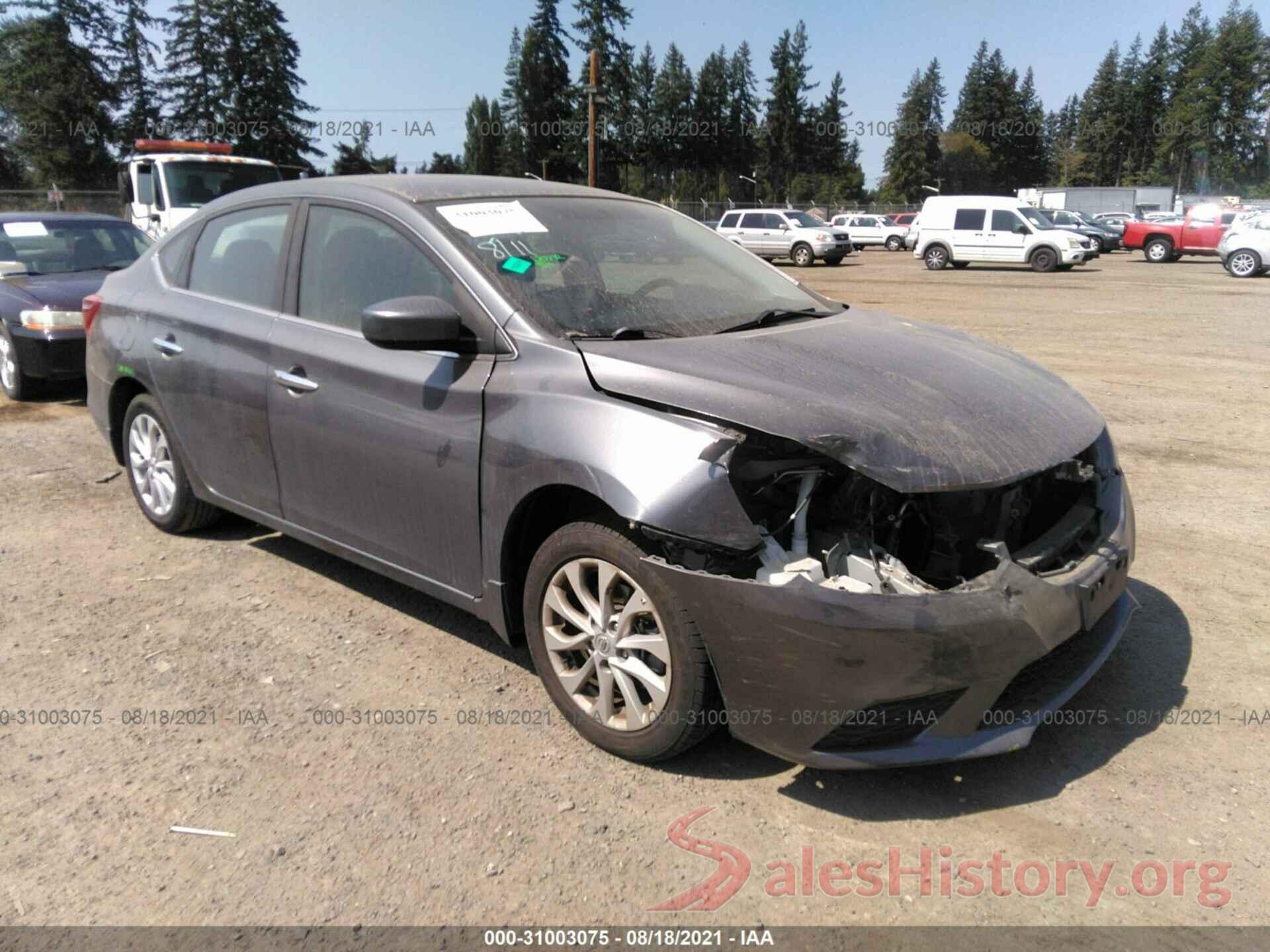 3N1AB7AP9KL605677 2019 NISSAN SENTRA