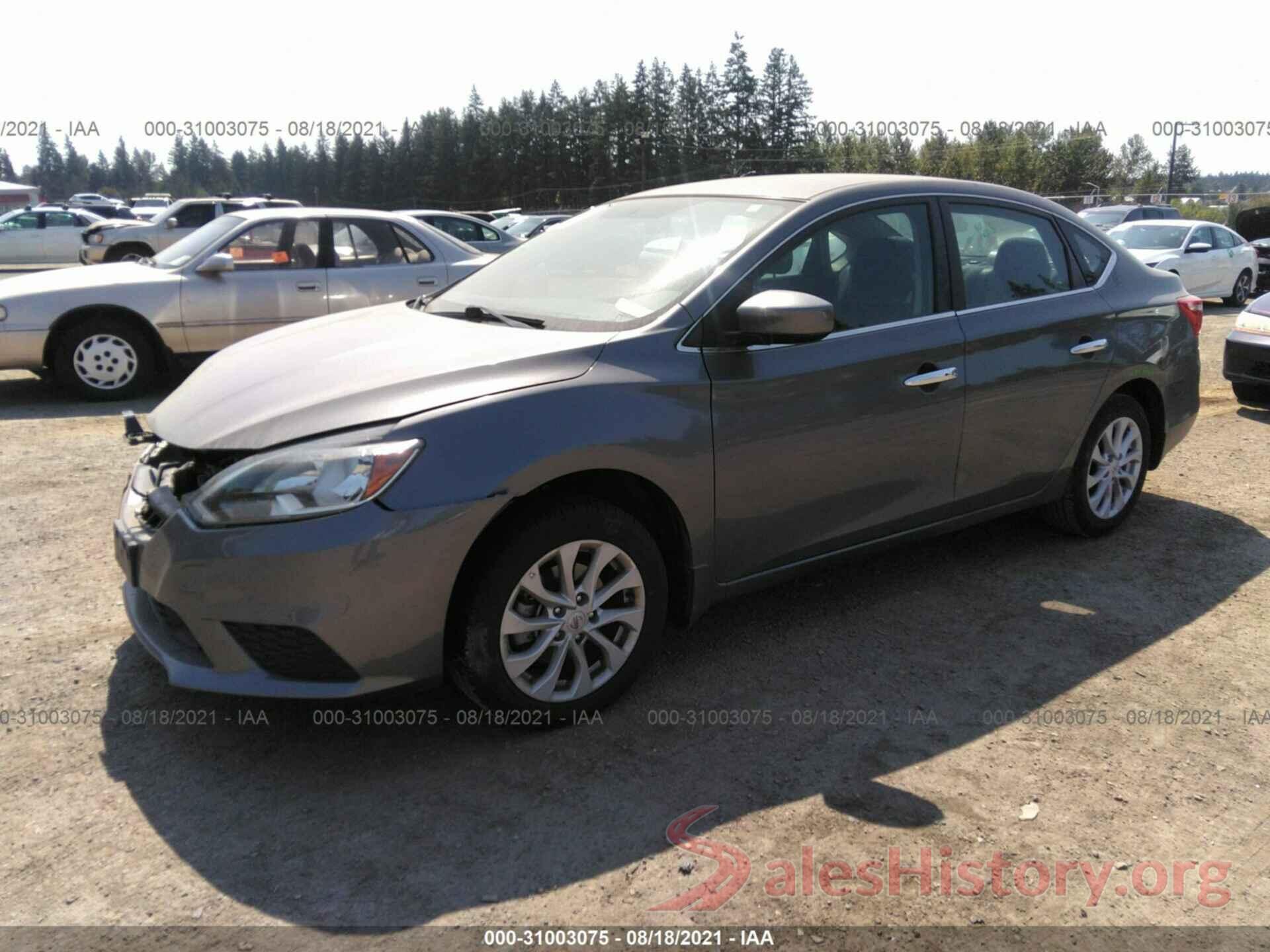 3N1AB7AP9KL605677 2019 NISSAN SENTRA