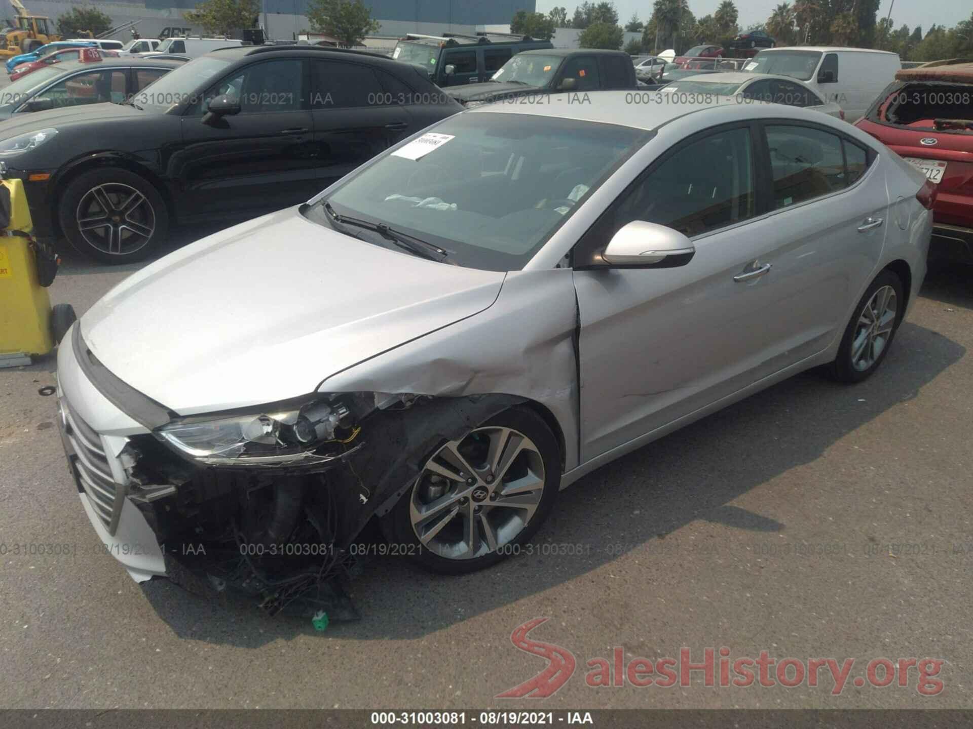 KMHD84LF3HU127231 2017 HYUNDAI ELANTRA