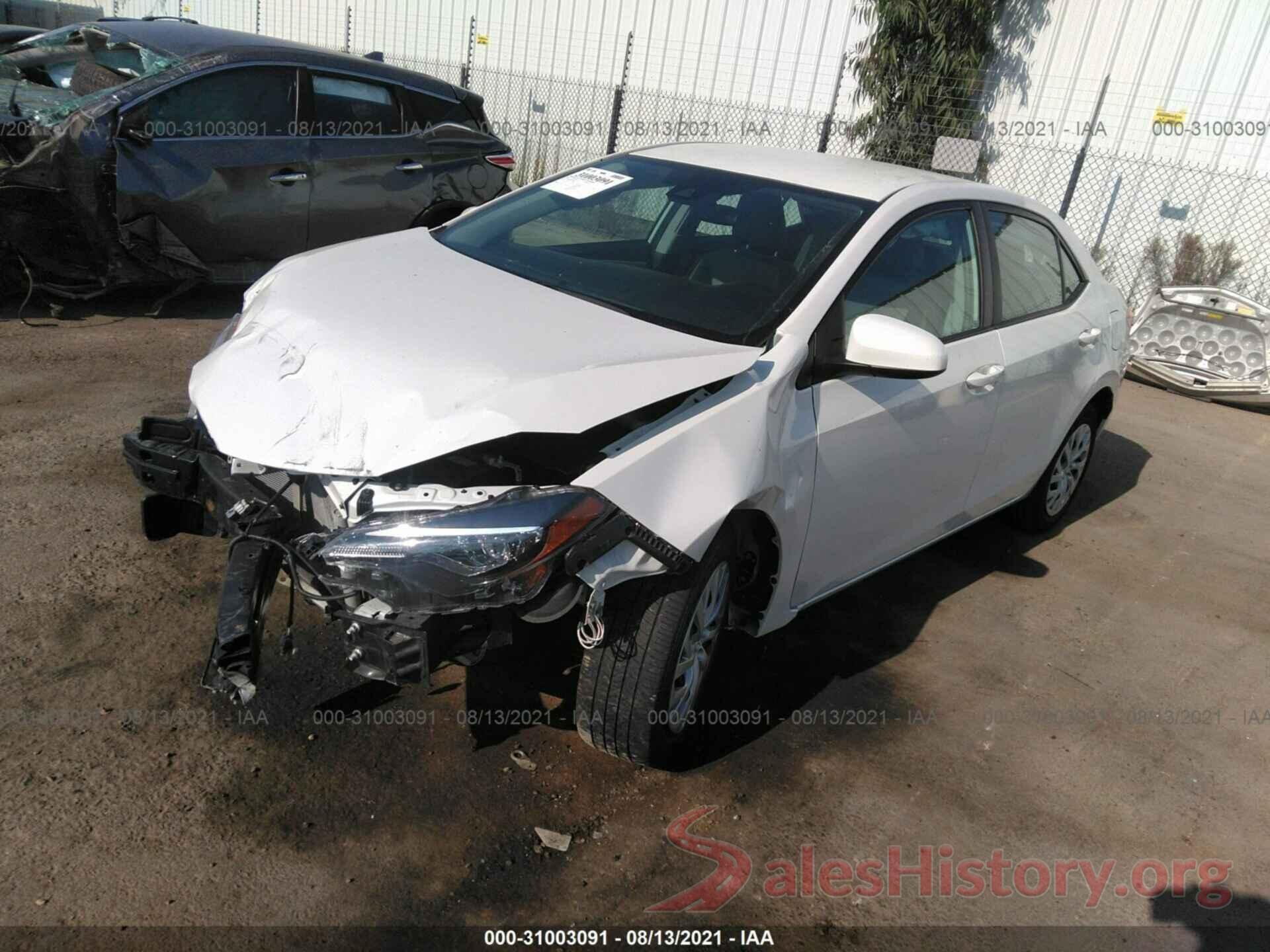 5YFBURHE0KP921600 2019 TOYOTA COROLLA