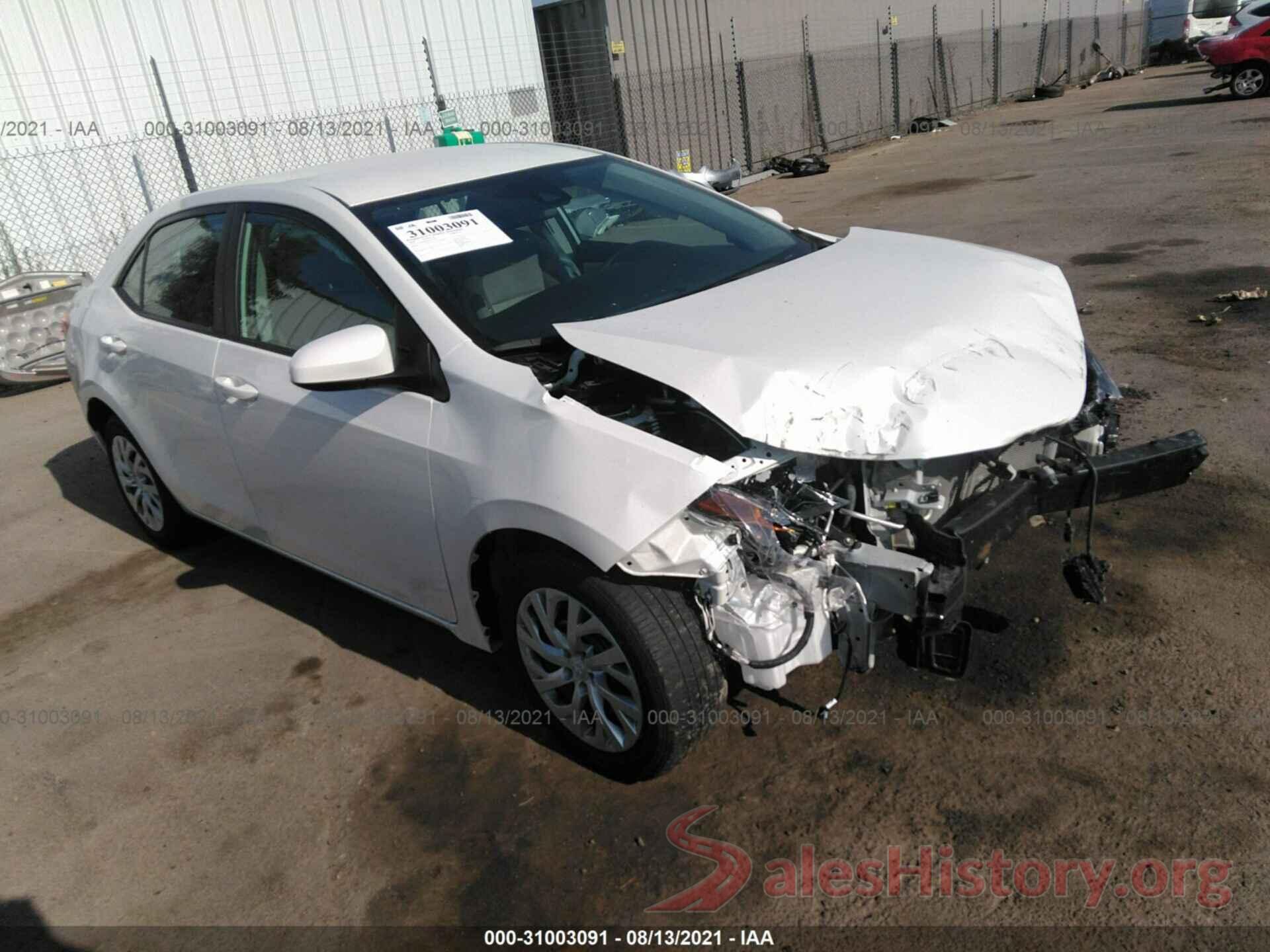 5YFBURHE0KP921600 2019 TOYOTA COROLLA