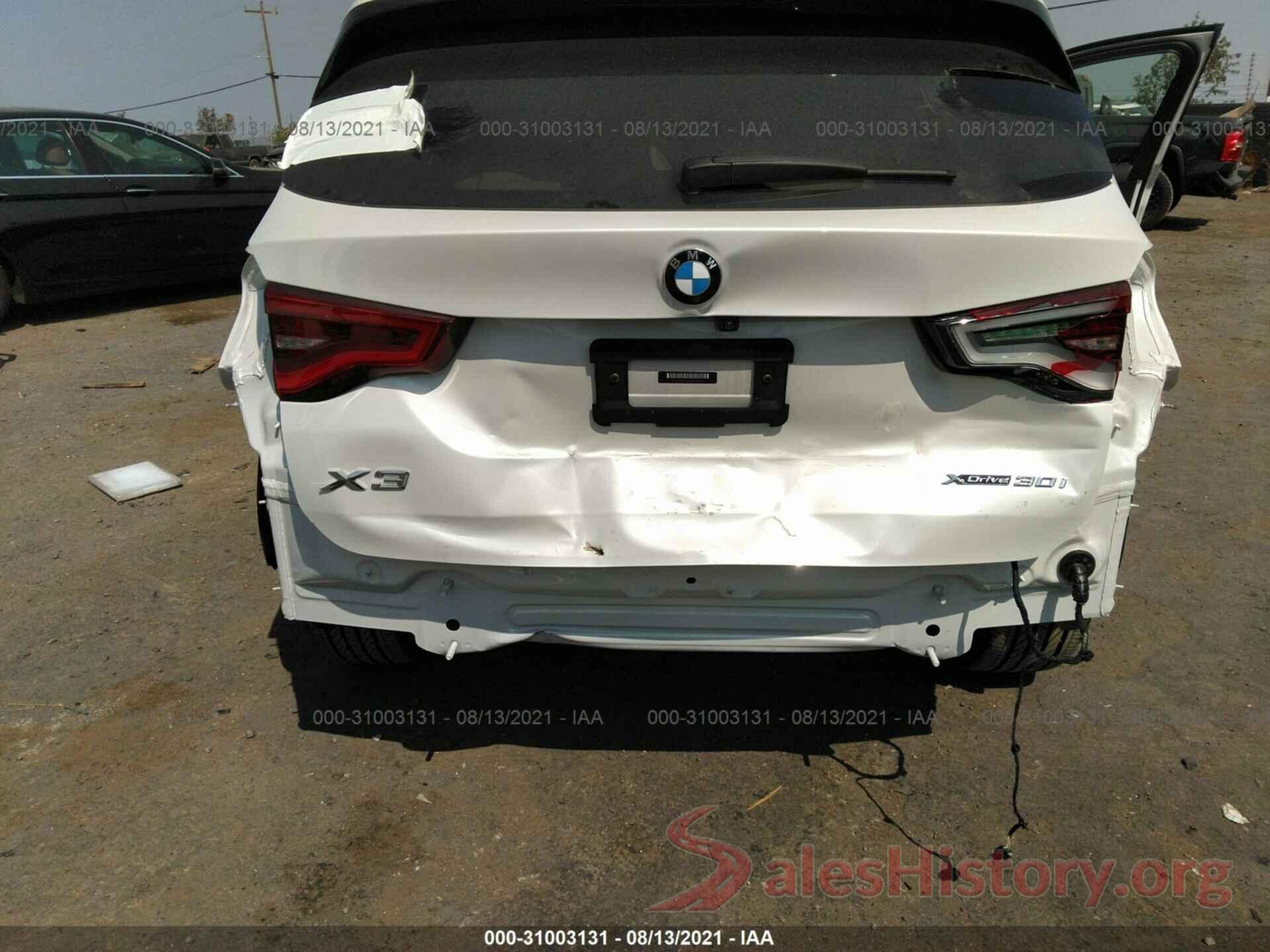 5UXTY5C06M9F40163 2021 BMW X3