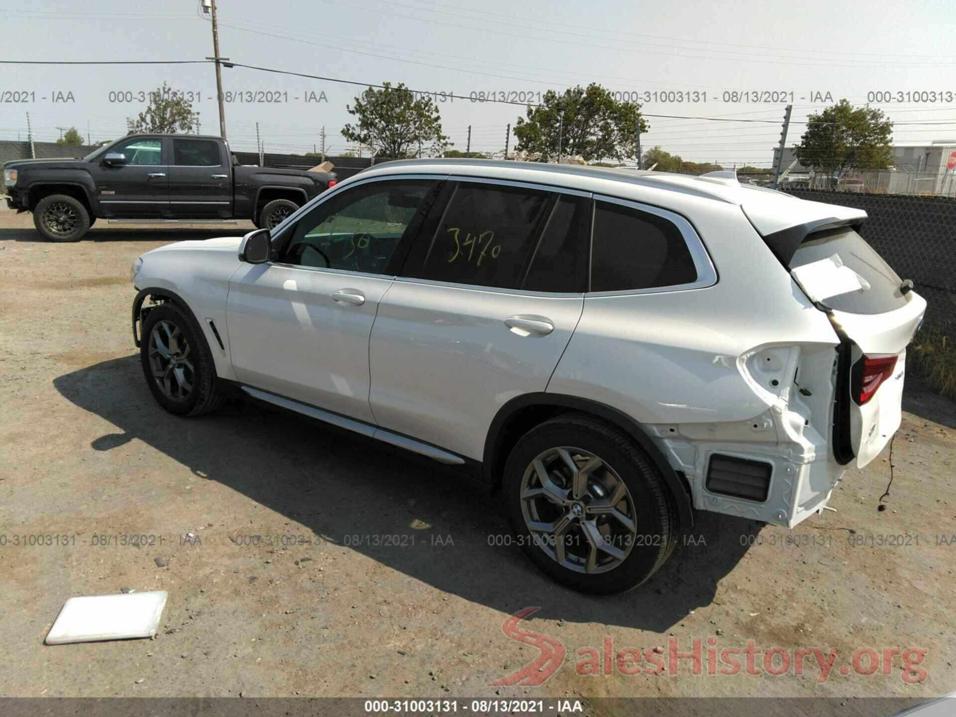 5UXTY5C06M9F40163 2021 BMW X3