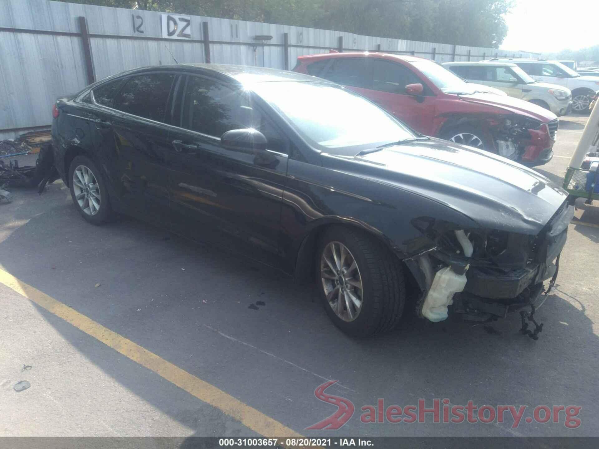 3FA6P0H70HR229352 2017 FORD FUSION