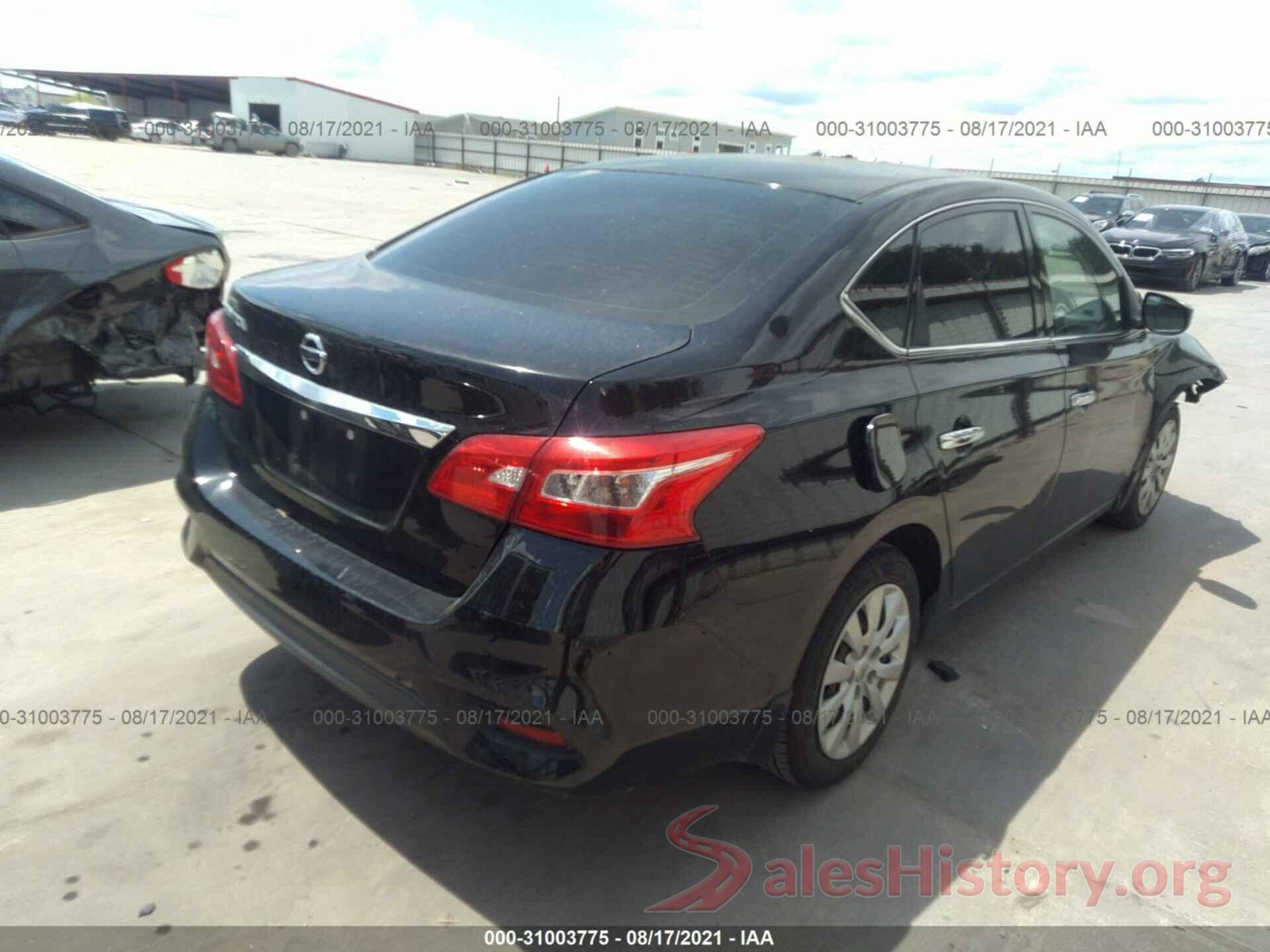 3N1AB7AP9GY293483 2016 NISSAN SENTRA