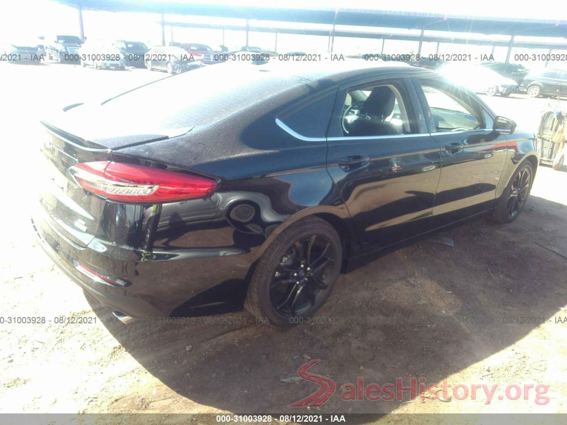 3FA6P0HD6LR259485 2020 FORD FUSION