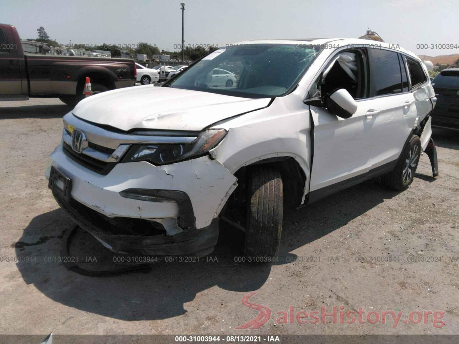 5FNYF5H52KB013111 2019 HONDA PILOT