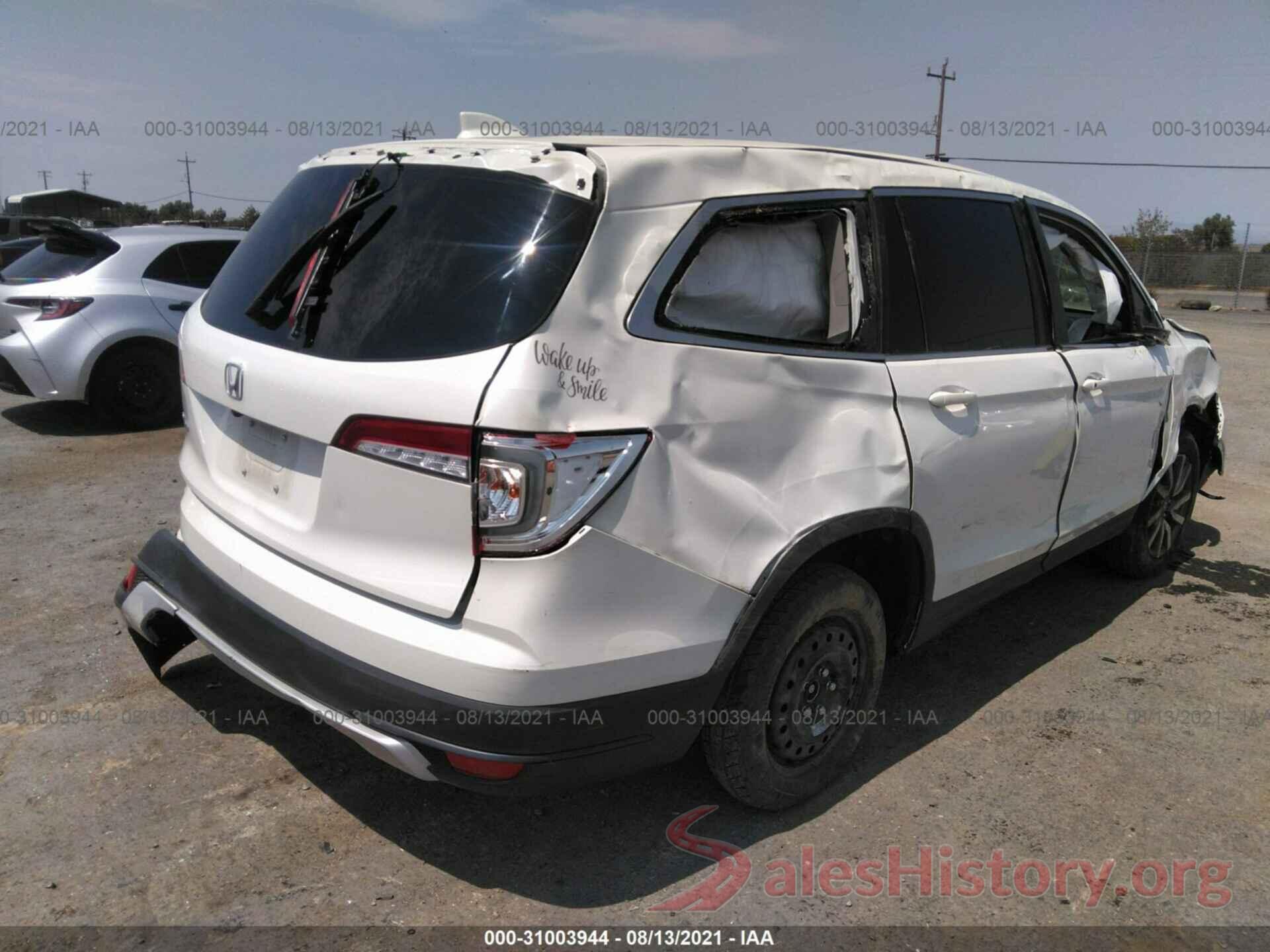 5FNYF5H52KB013111 2019 HONDA PILOT