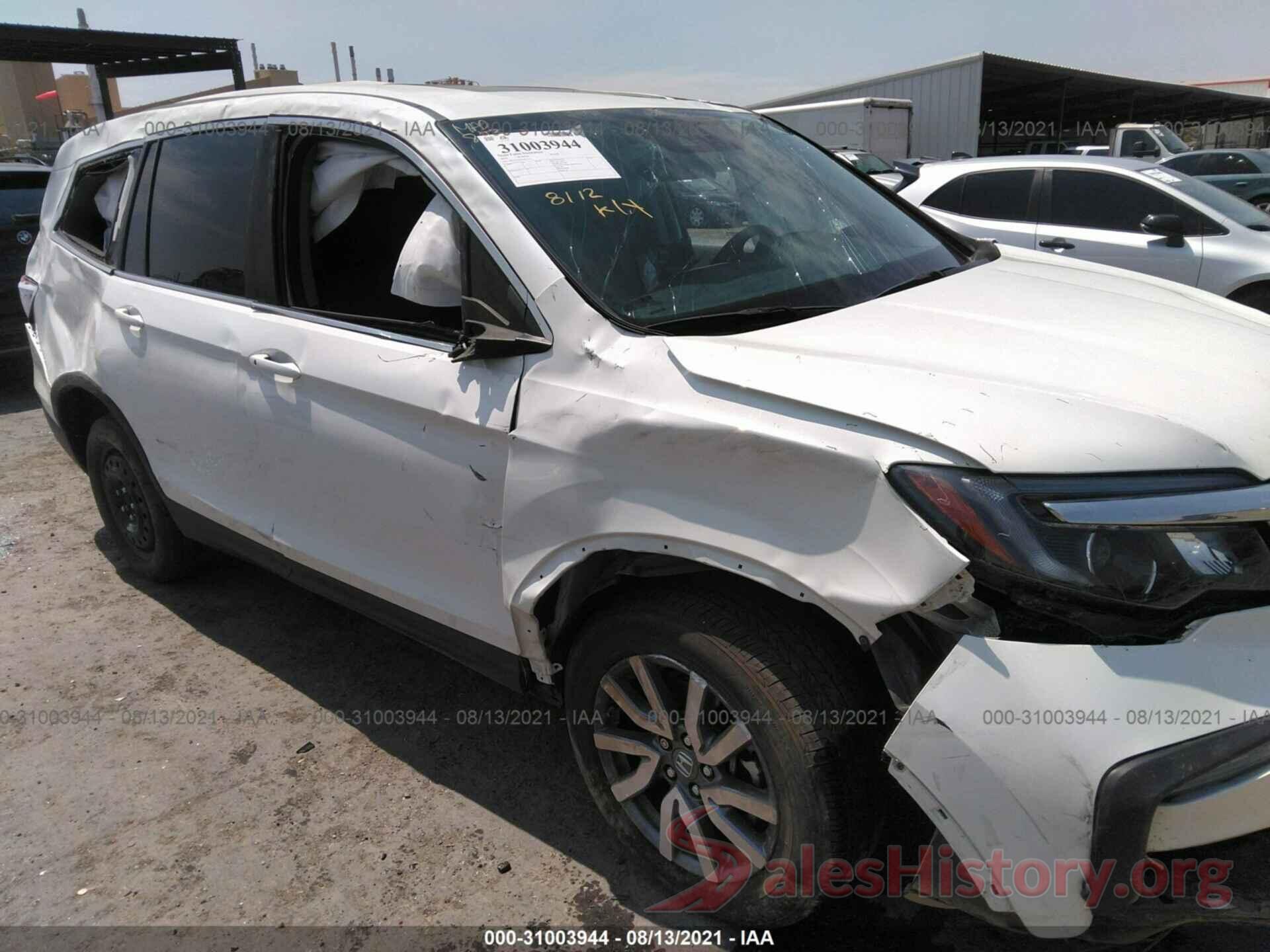 5FNYF5H52KB013111 2019 HONDA PILOT