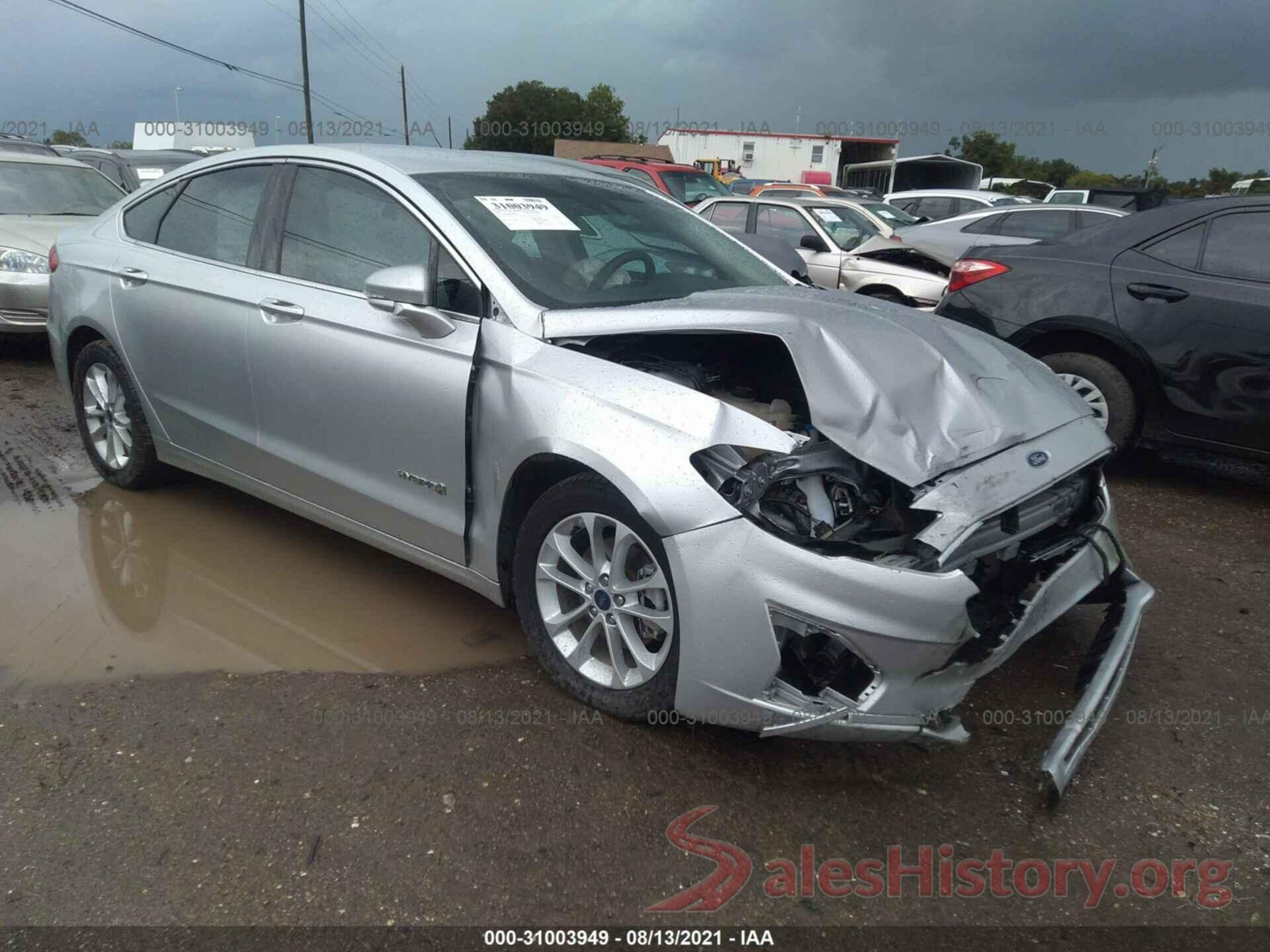 3FA6P0MU3KR260548 2019 FORD FUSION HYBRID