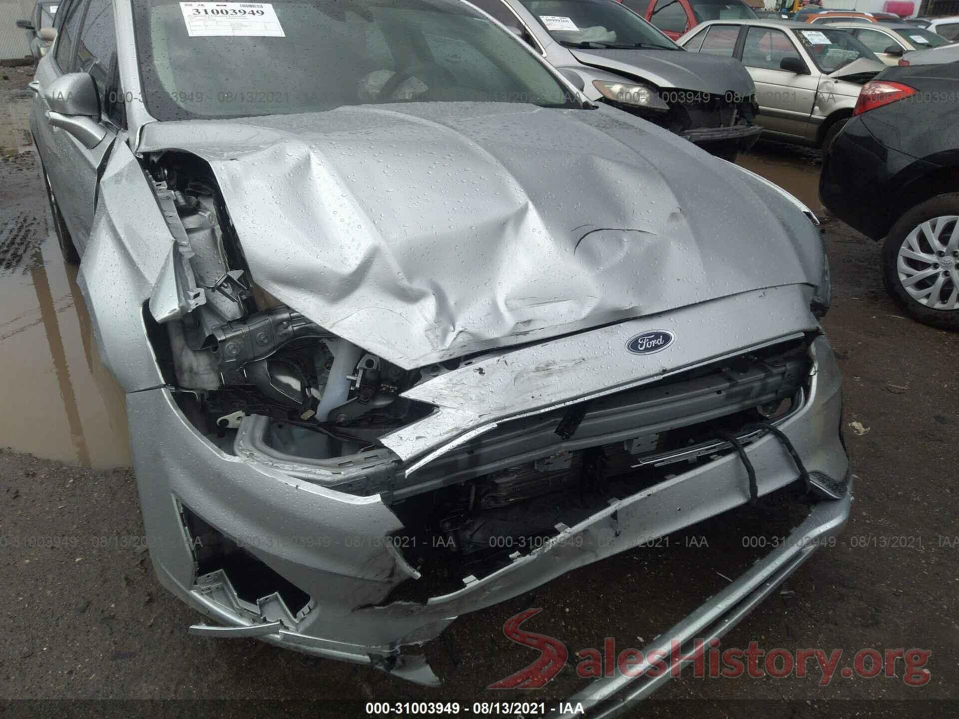 3FA6P0MU3KR260548 2019 FORD FUSION HYBRID