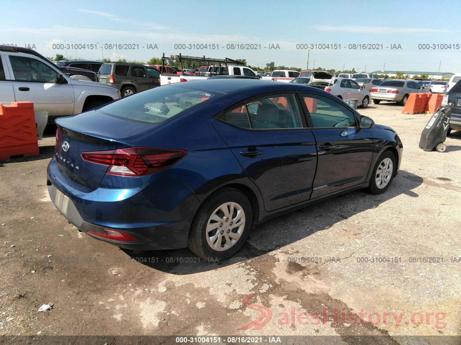 5NPD74LF6KH493418 2019 HYUNDAI ELANTRA