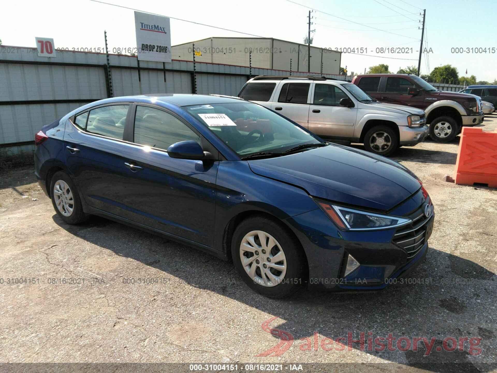 5NPD74LF6KH493418 2019 HYUNDAI ELANTRA