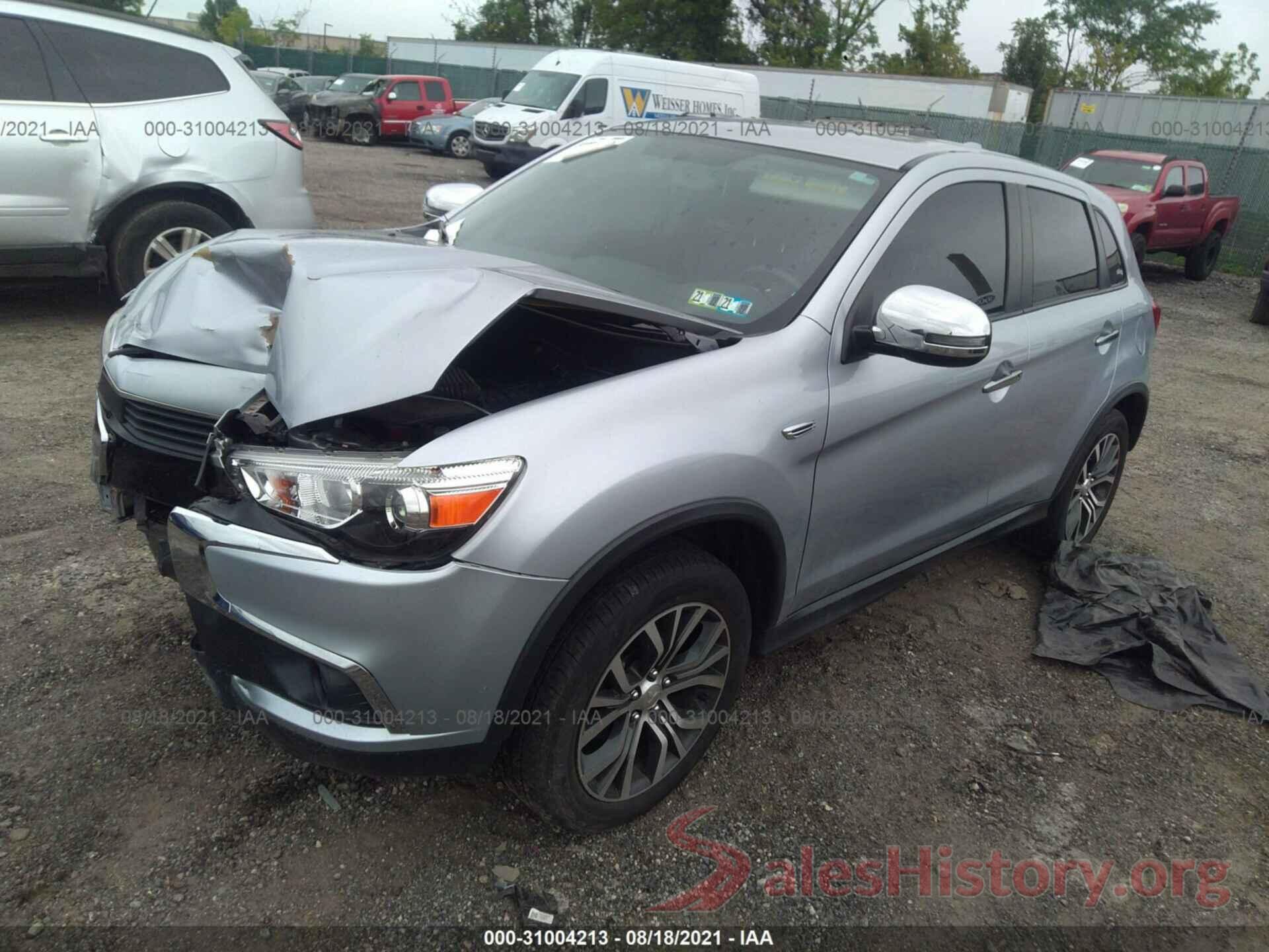 JA4AP3AU6HZ058389 2017 MITSUBISHI OUTLANDER SPORT