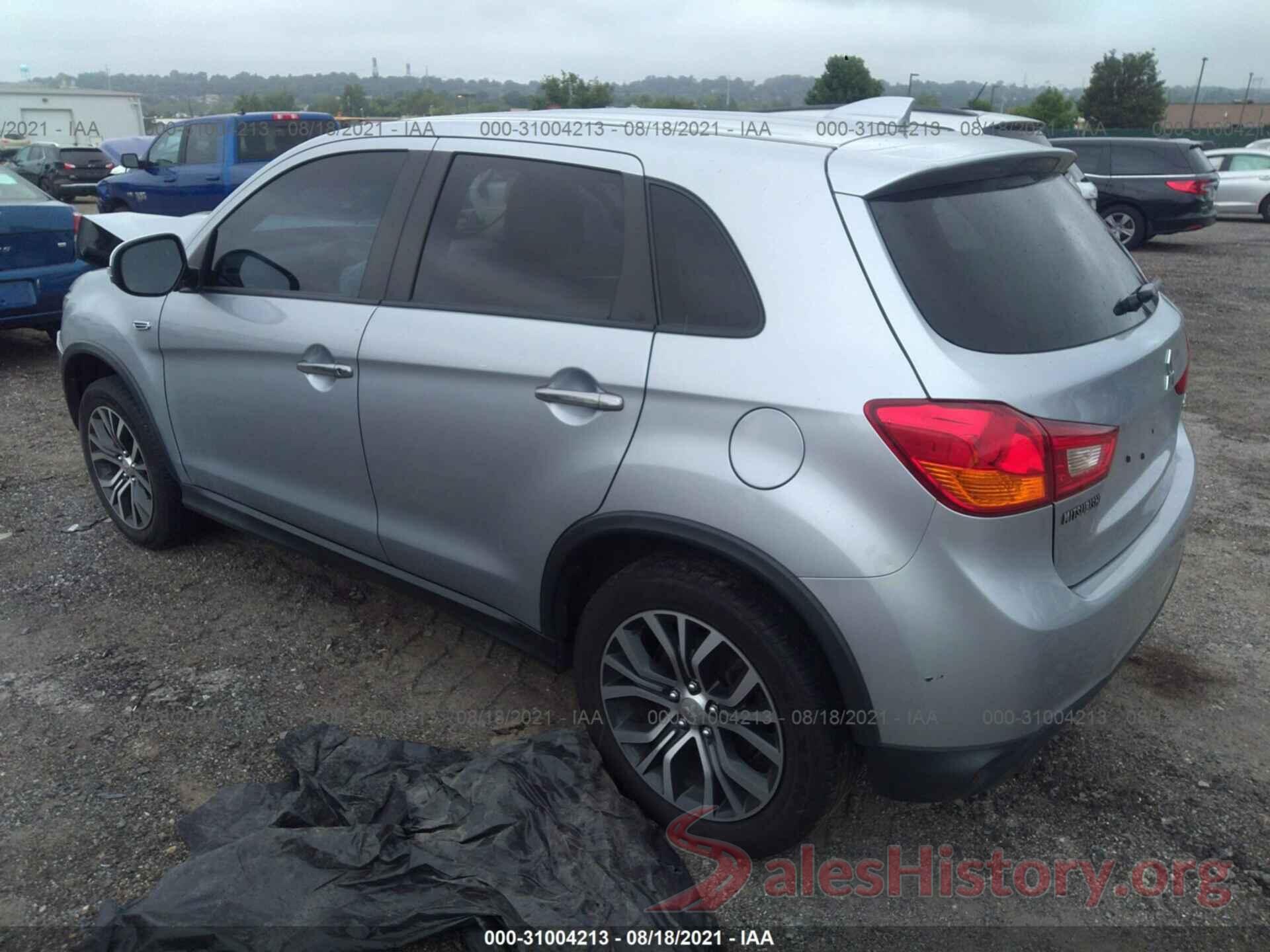 JA4AP3AU6HZ058389 2017 MITSUBISHI OUTLANDER SPORT