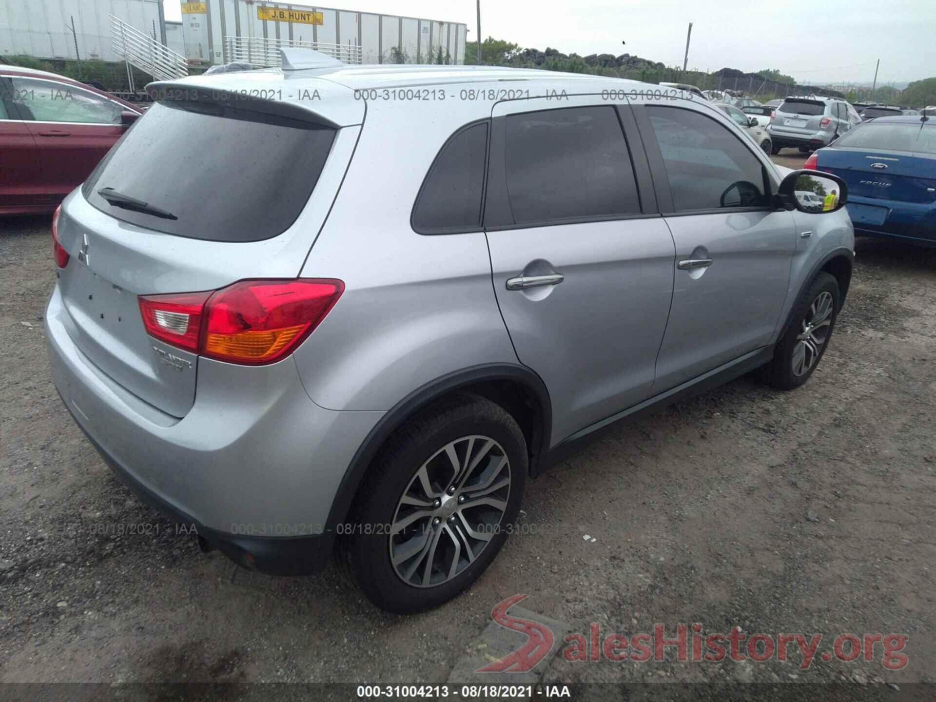 JA4AP3AU6HZ058389 2017 MITSUBISHI OUTLANDER SPORT