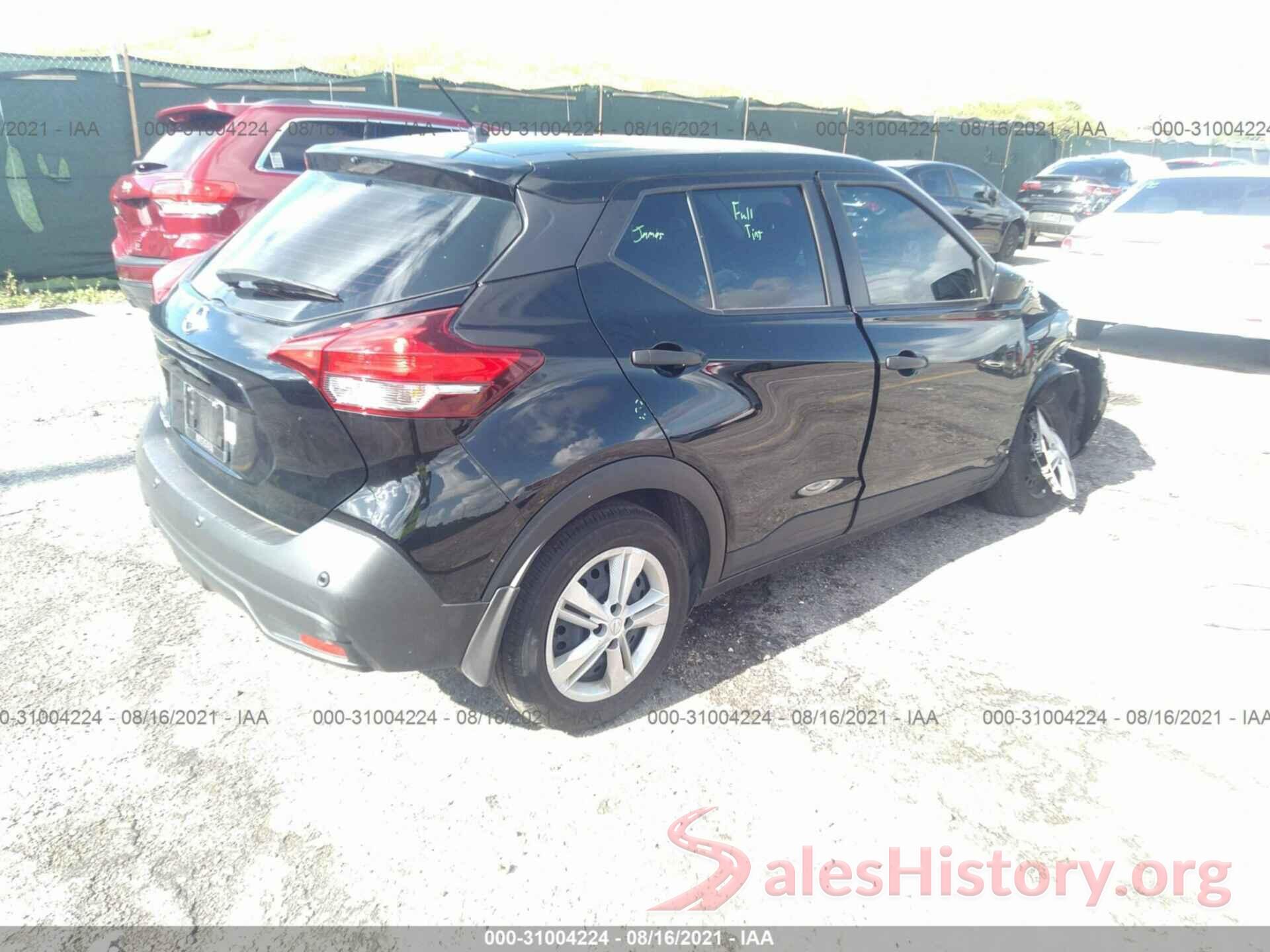 3N1CP5BV0LL477942 2020 NISSAN KICKS