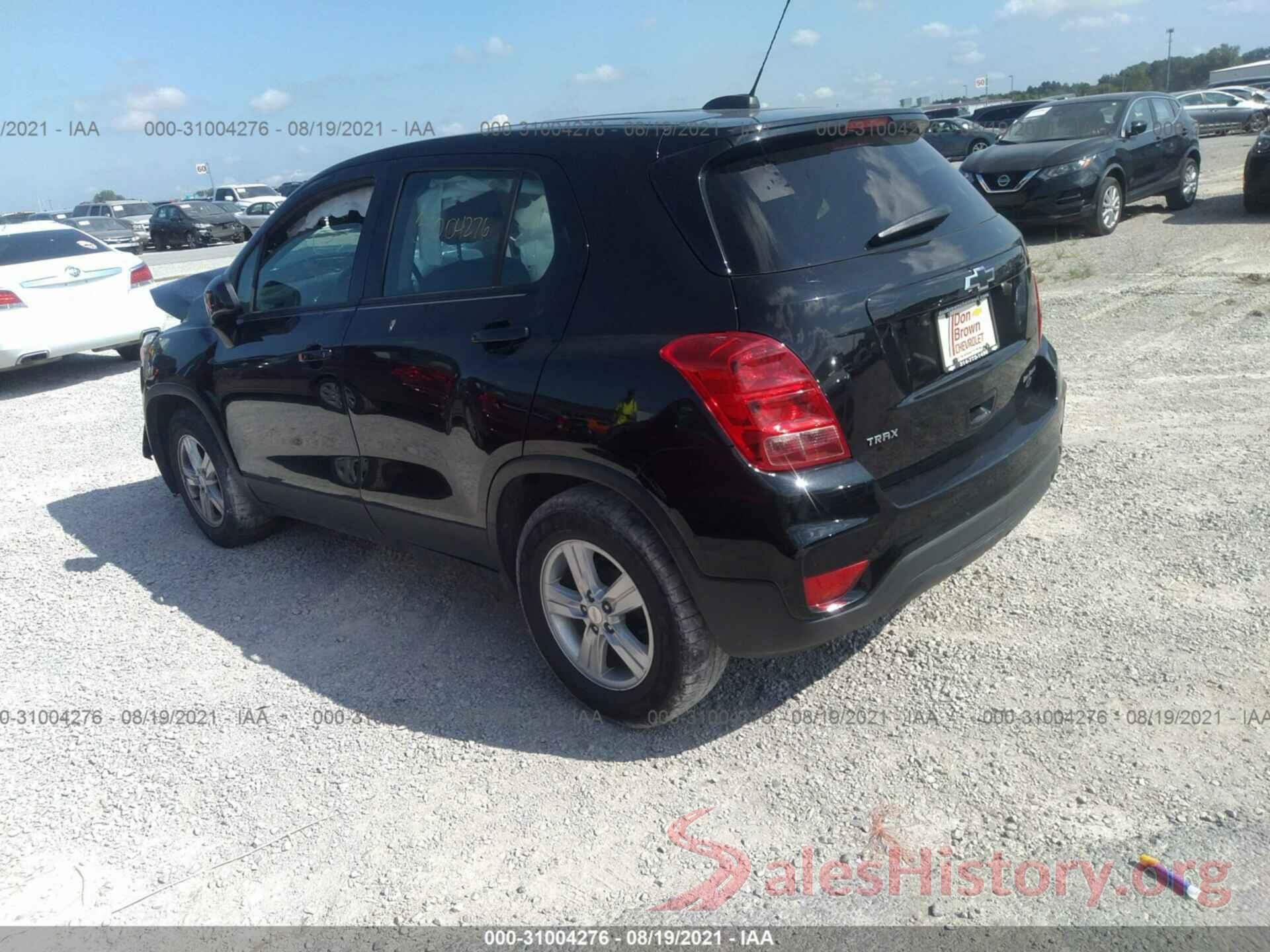 3GNCJKSB8LL173347 2020 CHEVROLET TRAX