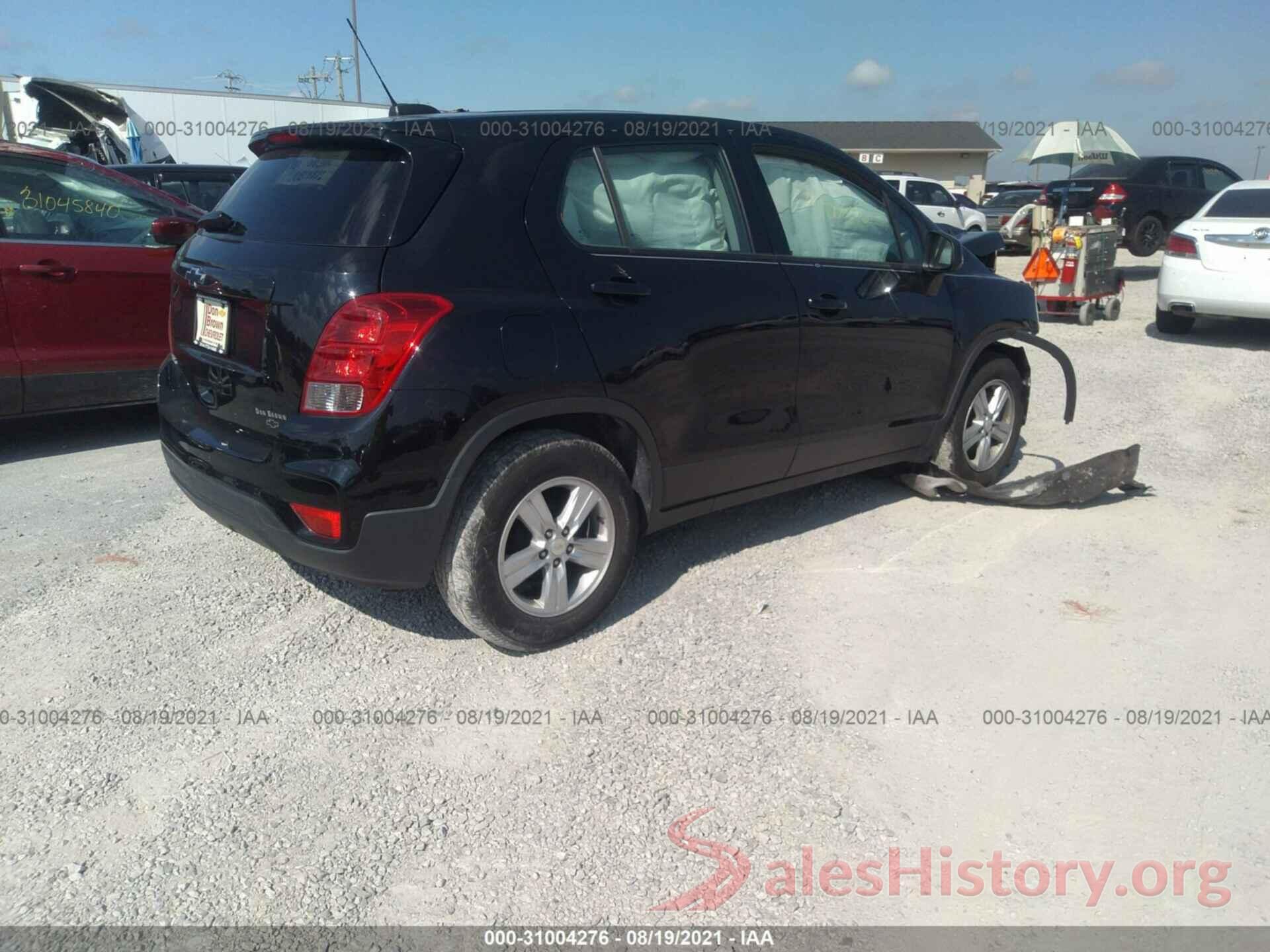 3GNCJKSB8LL173347 2020 CHEVROLET TRAX