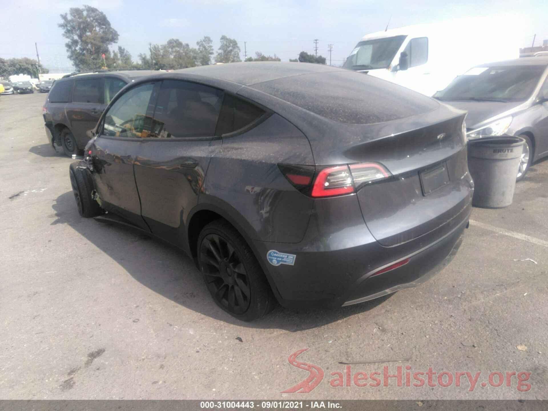 5YJYGDEEXLF045351 2020 TESLA MODEL Y