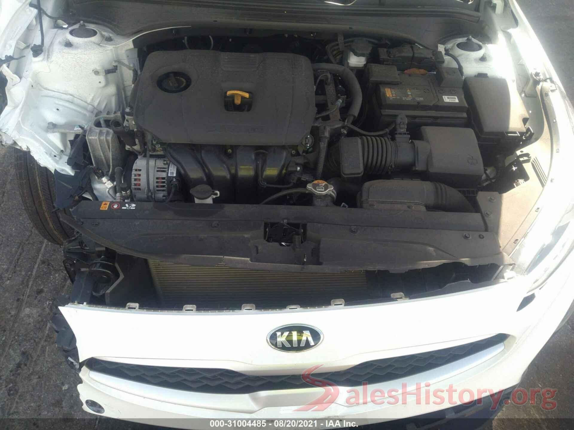 3KPF24AD8LE237201 2020 KIA FORTE