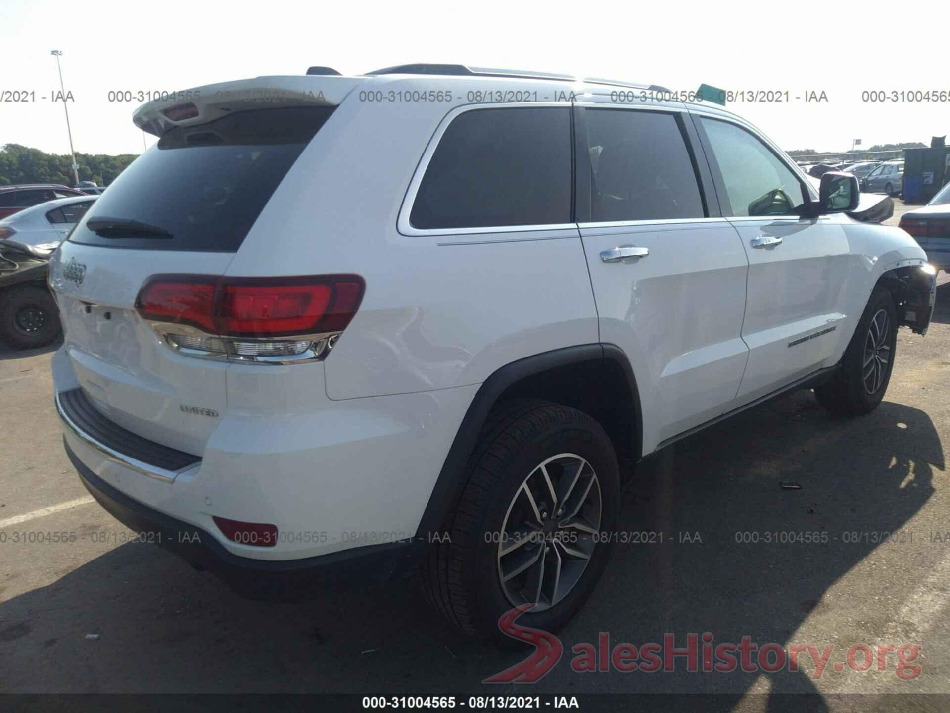 1C4RJFBG4MC564854 2021 JEEP GRAND CHEROKEE