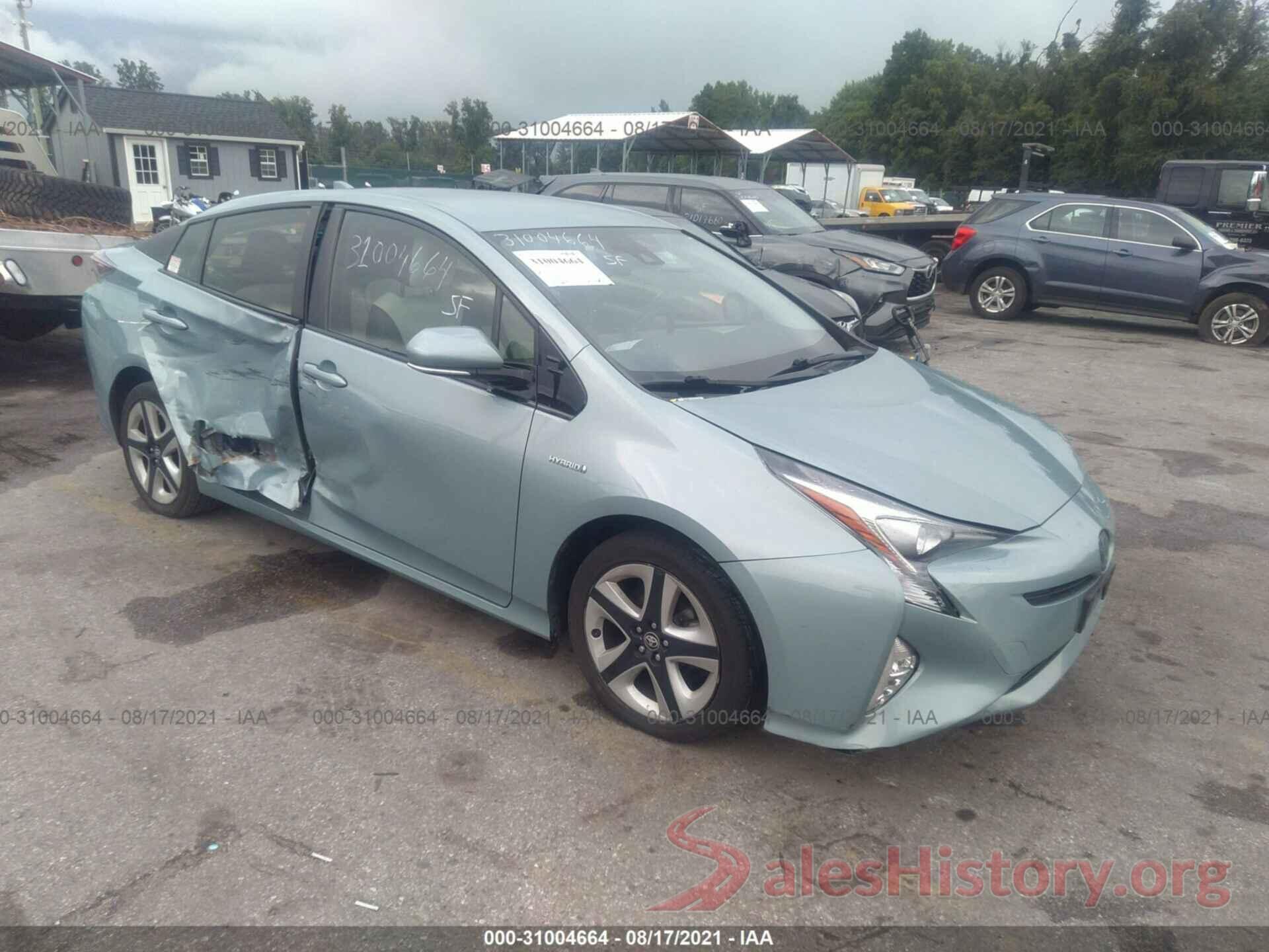 JTDKARFU5G3503522 2016 TOYOTA PRIUS