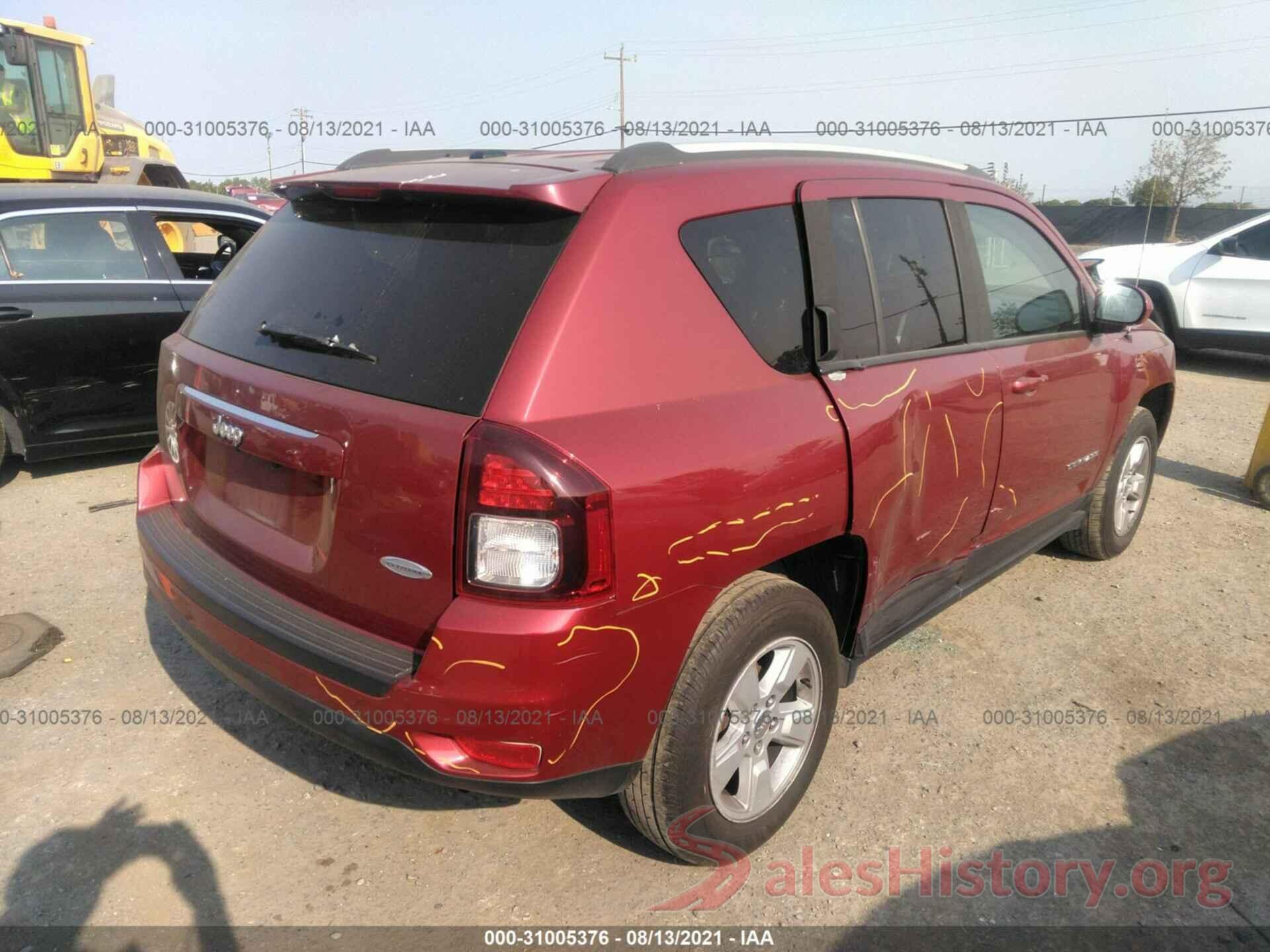 1C4NJCEA9GD773848 2016 JEEP COMPASS