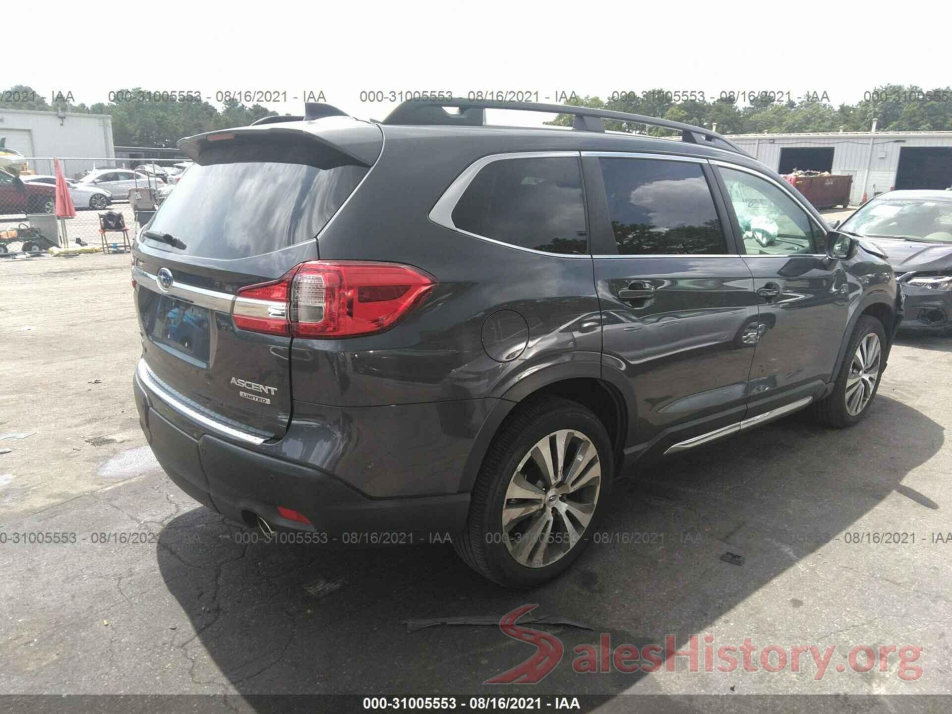 4S4WMALD8L3458757 2020 SUBARU ASCENT