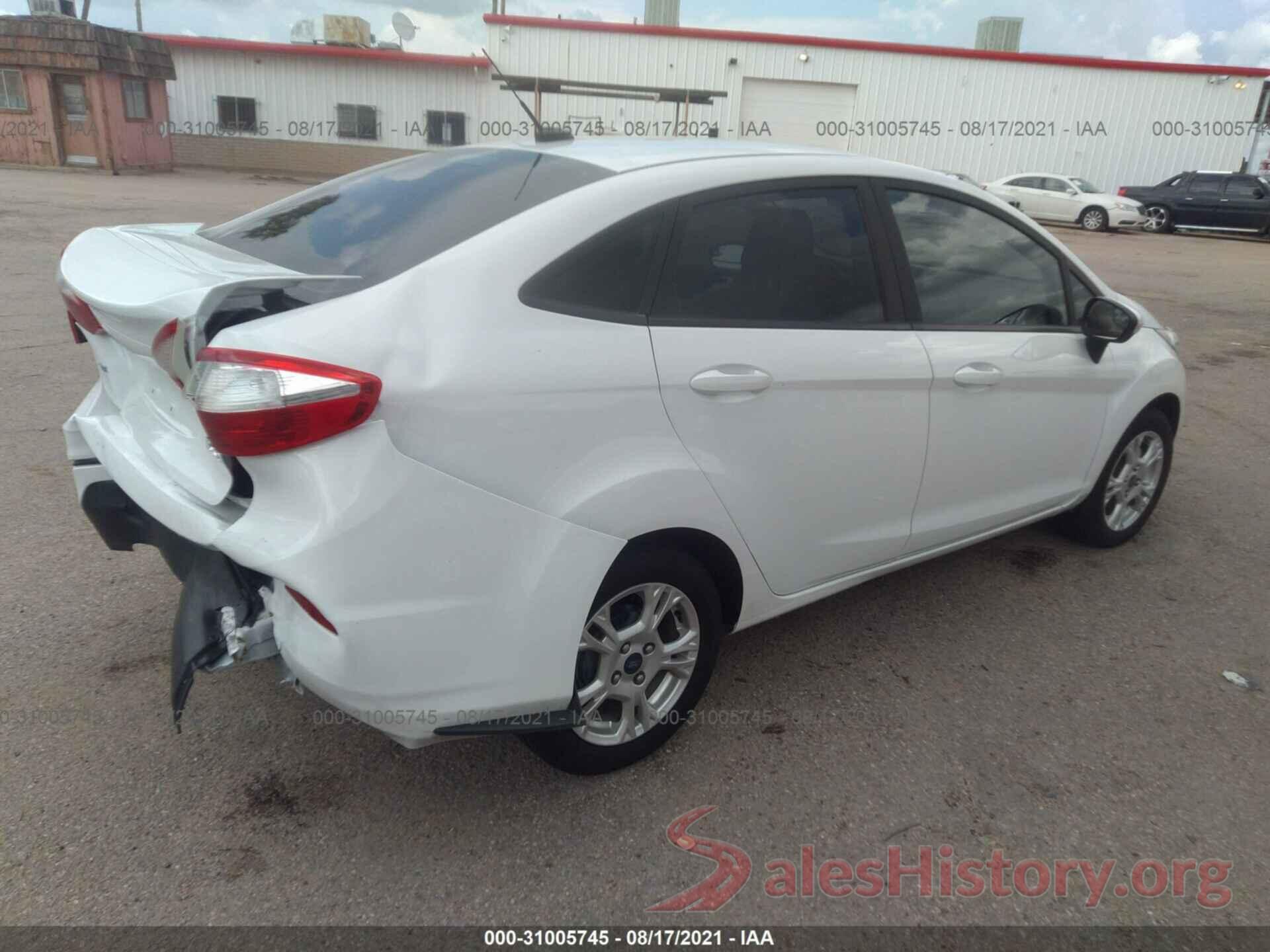 3FADP4BJ5GM105317 2016 FORD FIESTA