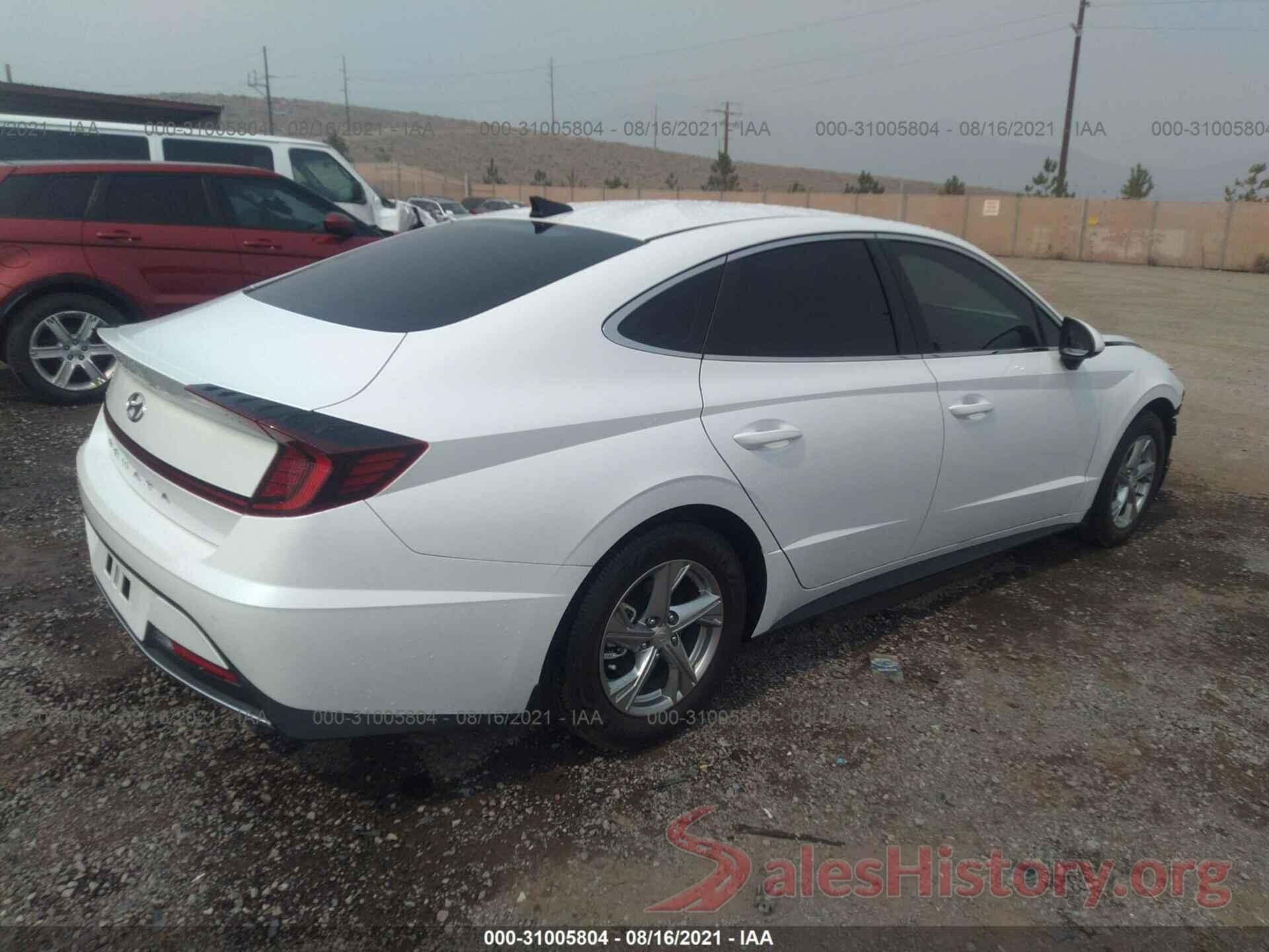 5NPEG4JA4LH037964 2020 HYUNDAI SONATA