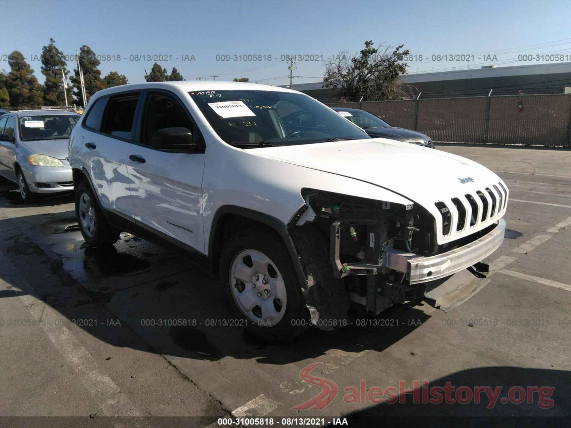 1C4PJLAB5GW221856 2016 JEEP CHEROKEE