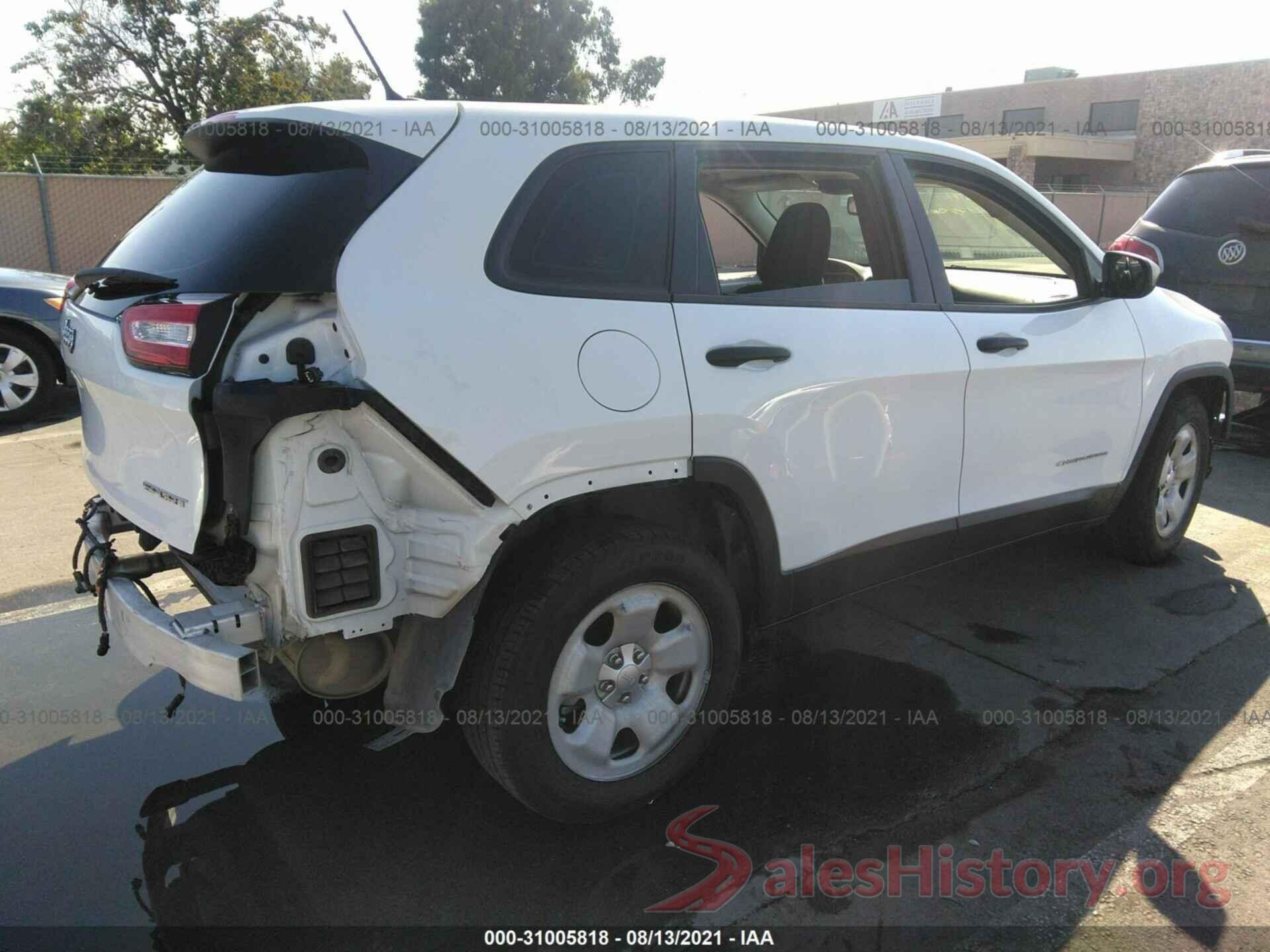 1C4PJLAB5GW221856 2016 JEEP CHEROKEE