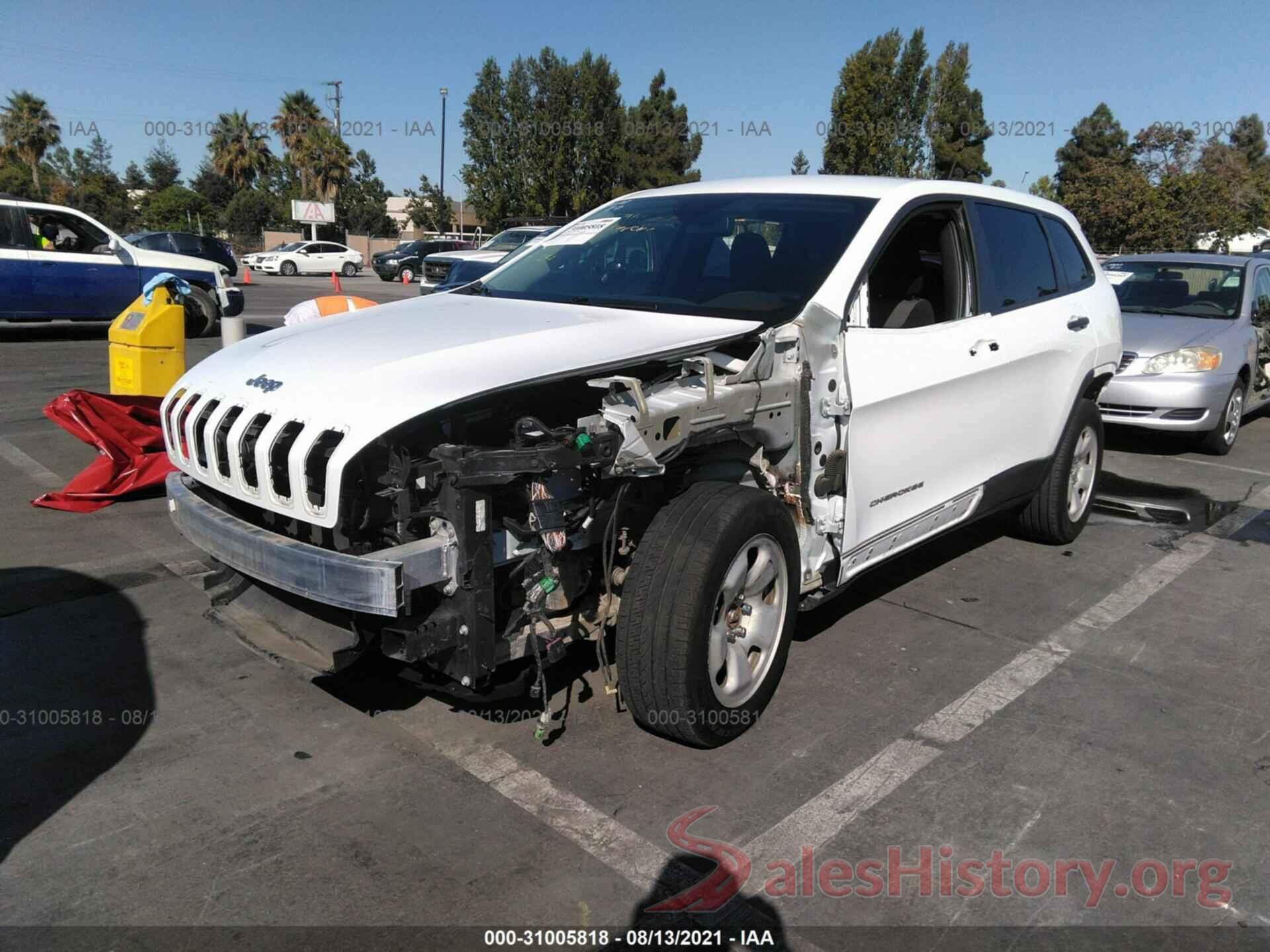 1C4PJLAB5GW221856 2016 JEEP CHEROKEE