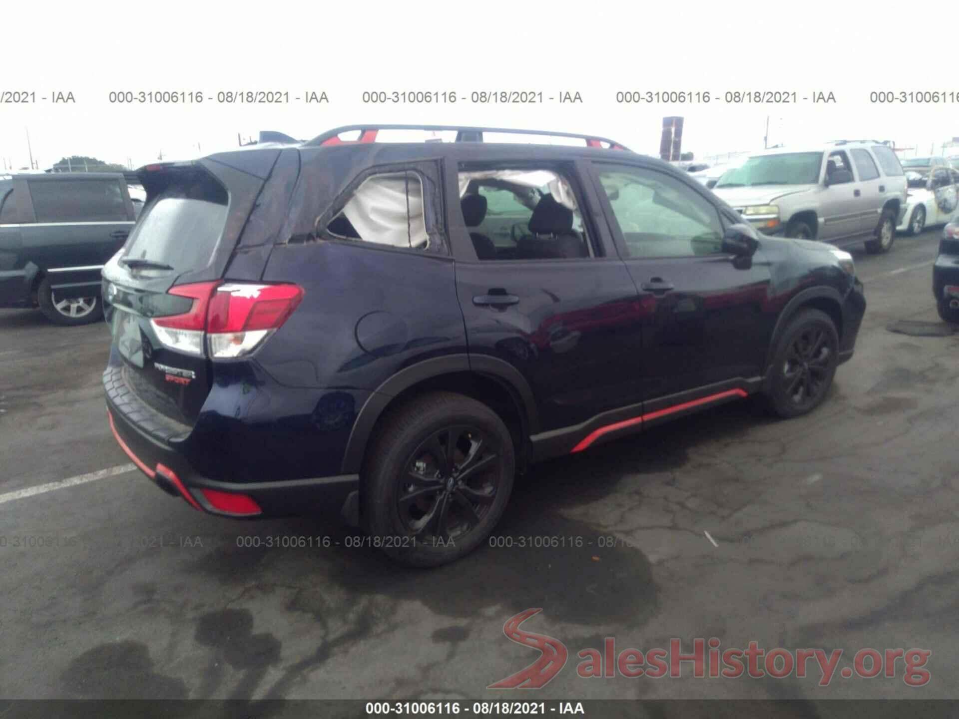 JF2SKALC3MH523097 2021 SUBARU FORESTER