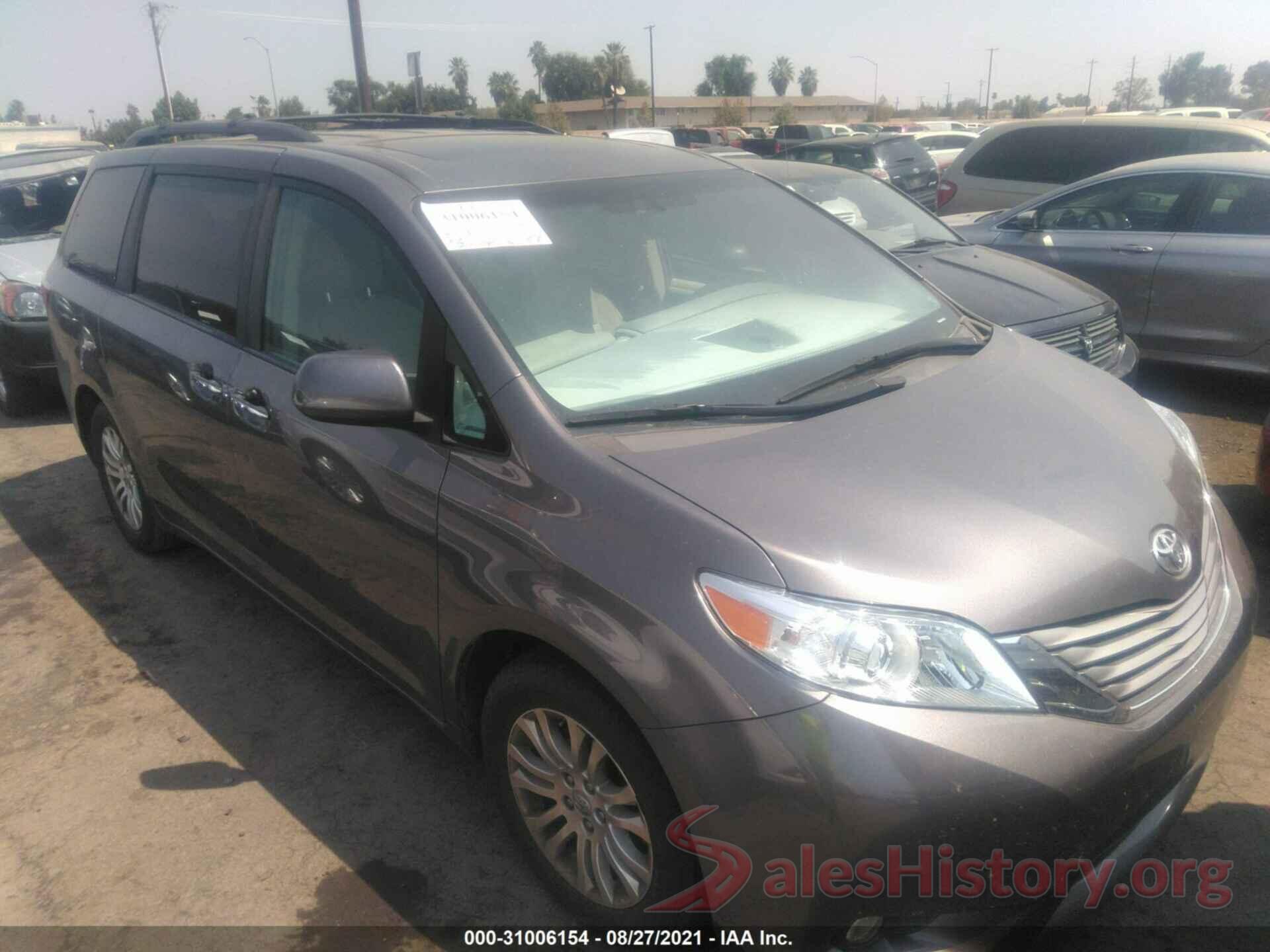 5TDYZ3DC4HS873581 2017 TOYOTA SIENNA