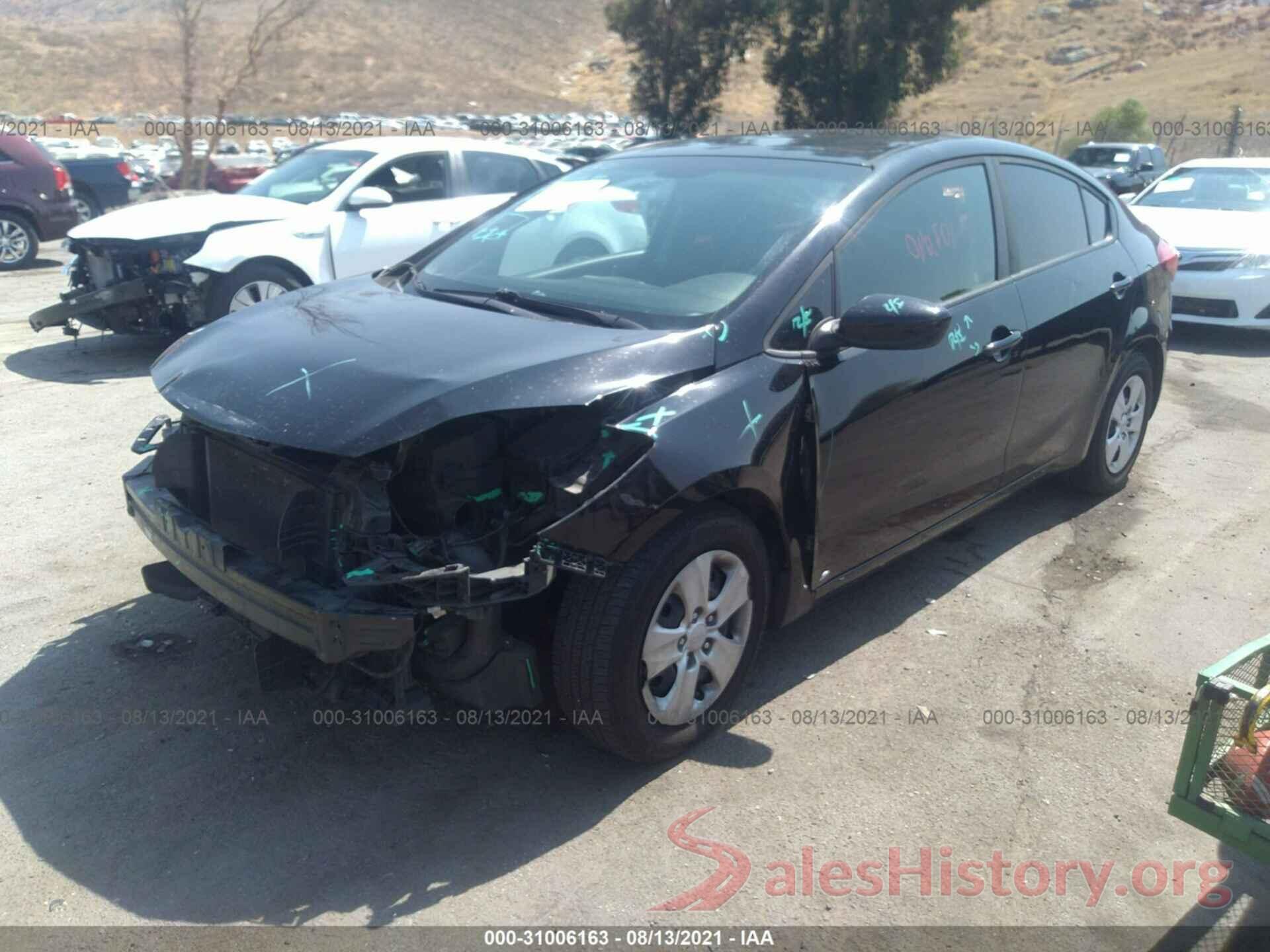 KNAFK4A69G5536566 2016 KIA FORTE