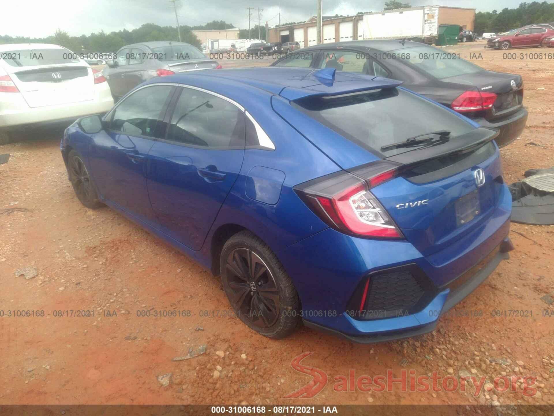 SHHFK7H5XJU400193 2018 HONDA CIVIC HATCHBACK