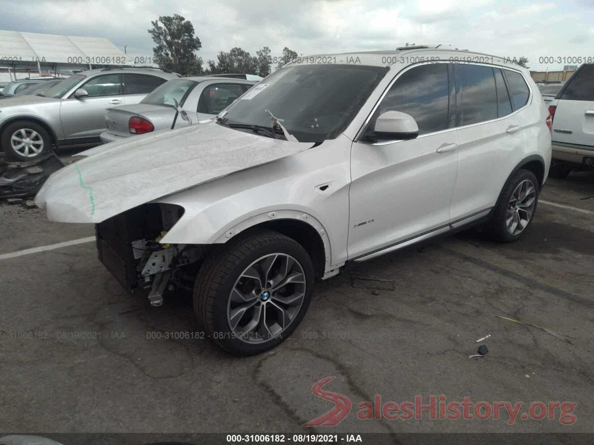 5UXWZ7C59H0T43609 2017 BMW X3