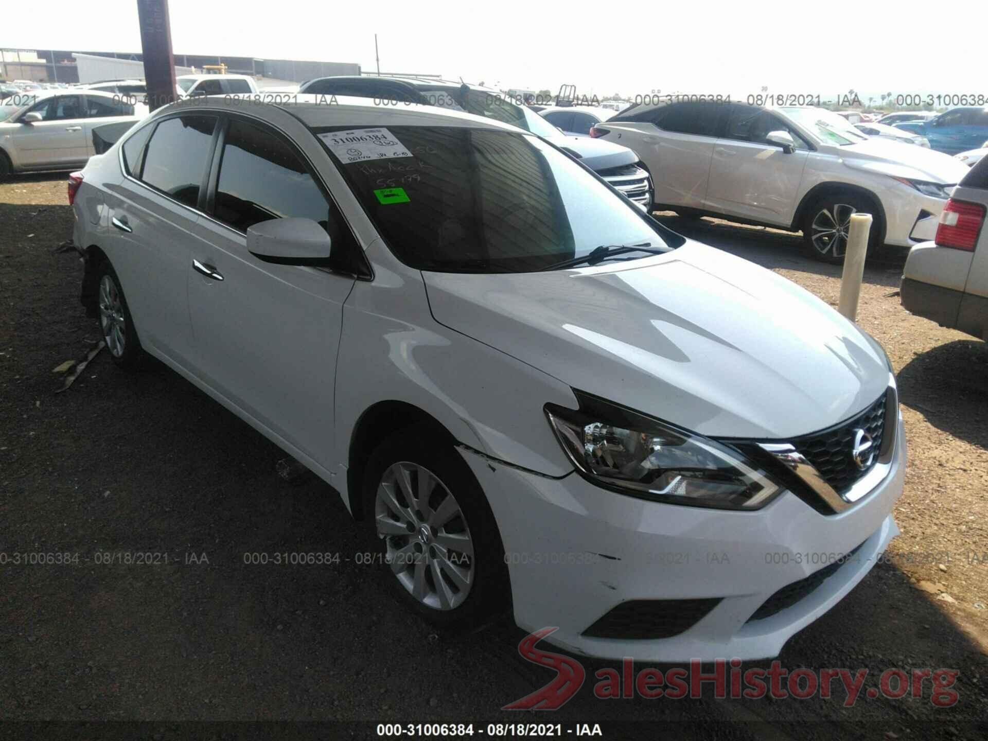 3N1AB7APXGL673056 2016 NISSAN SENTRA