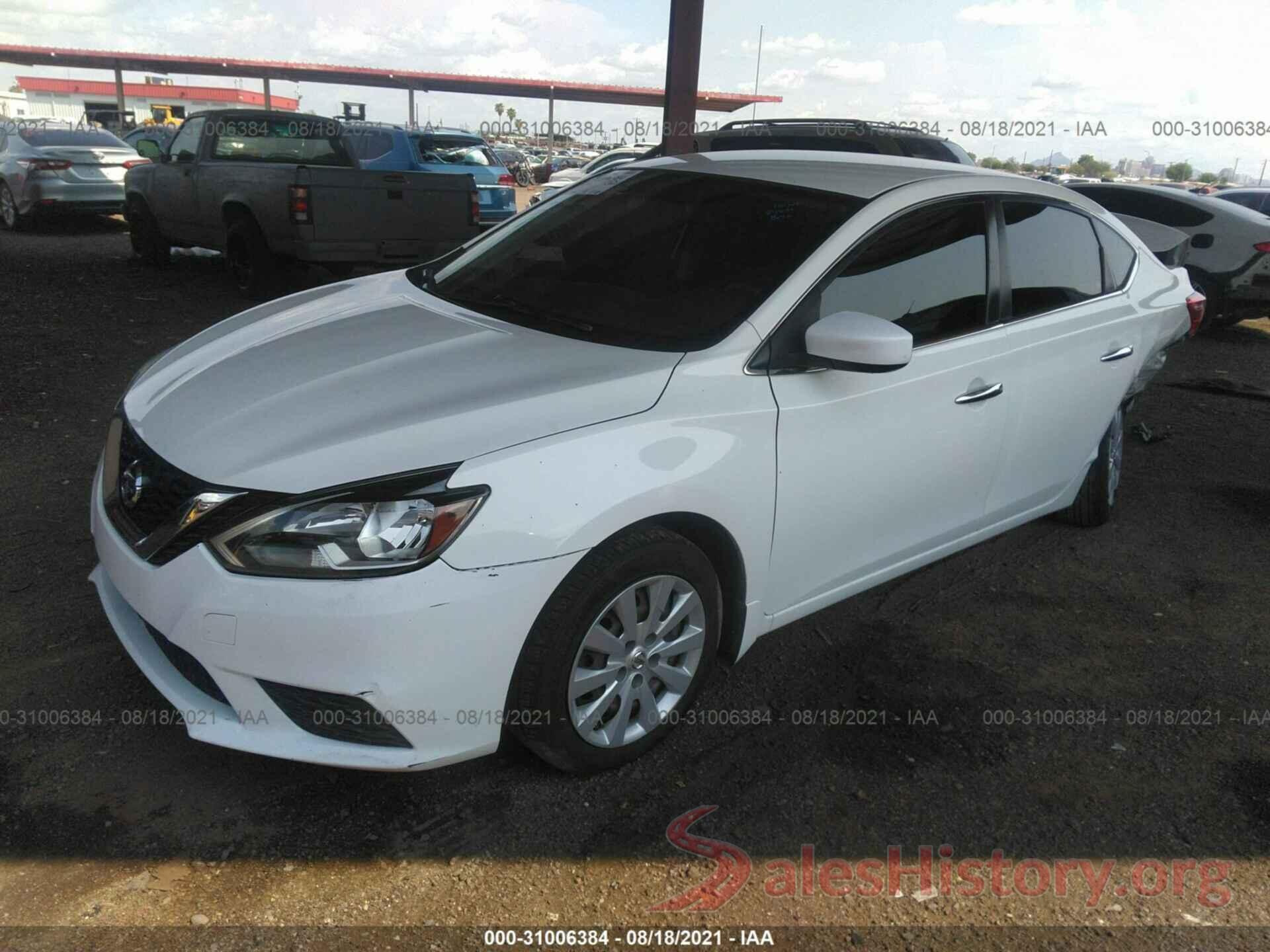 3N1AB7APXGL673056 2016 NISSAN SENTRA