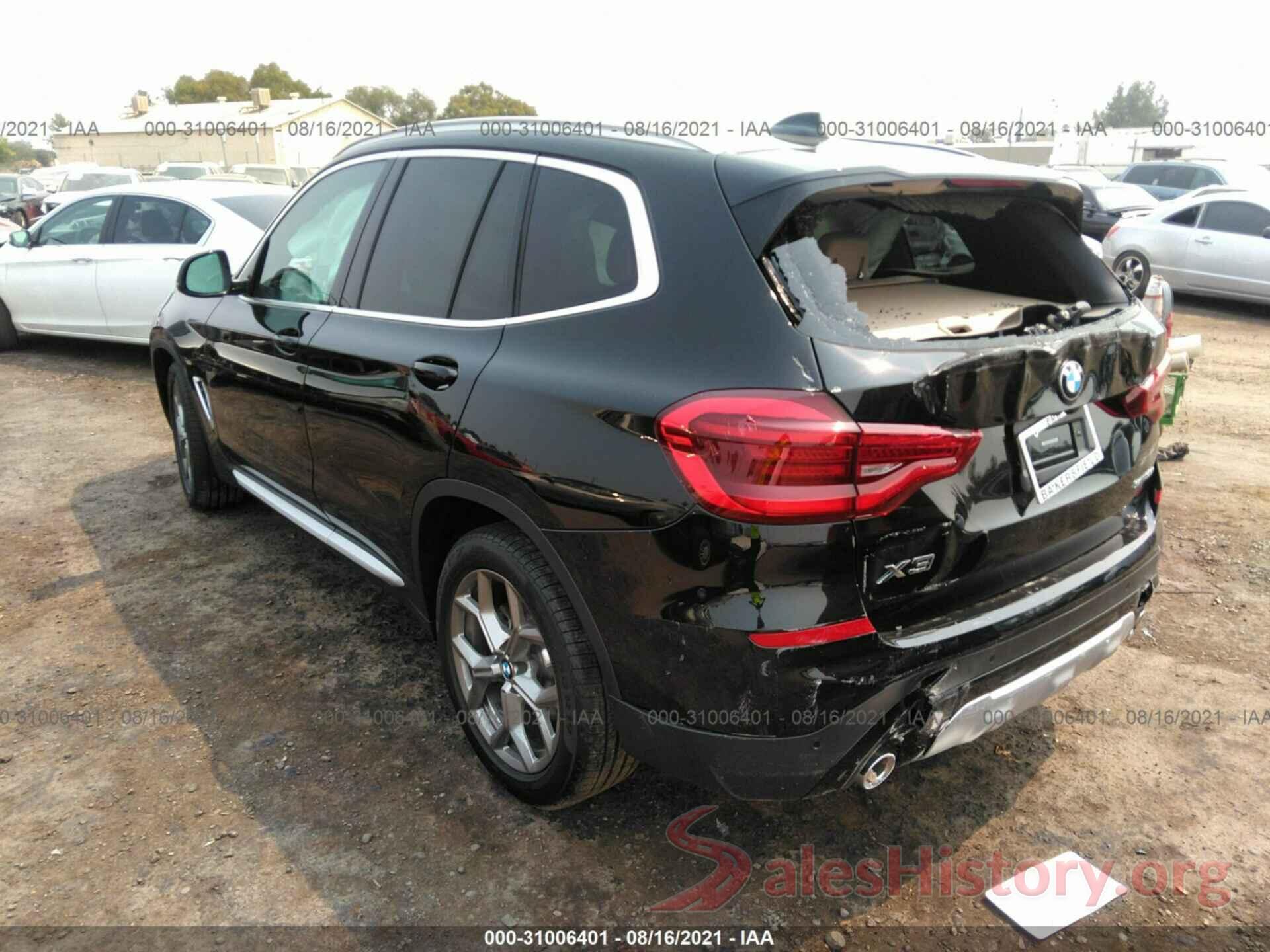 5UXTY3C04M9G67370 2021 BMW X3