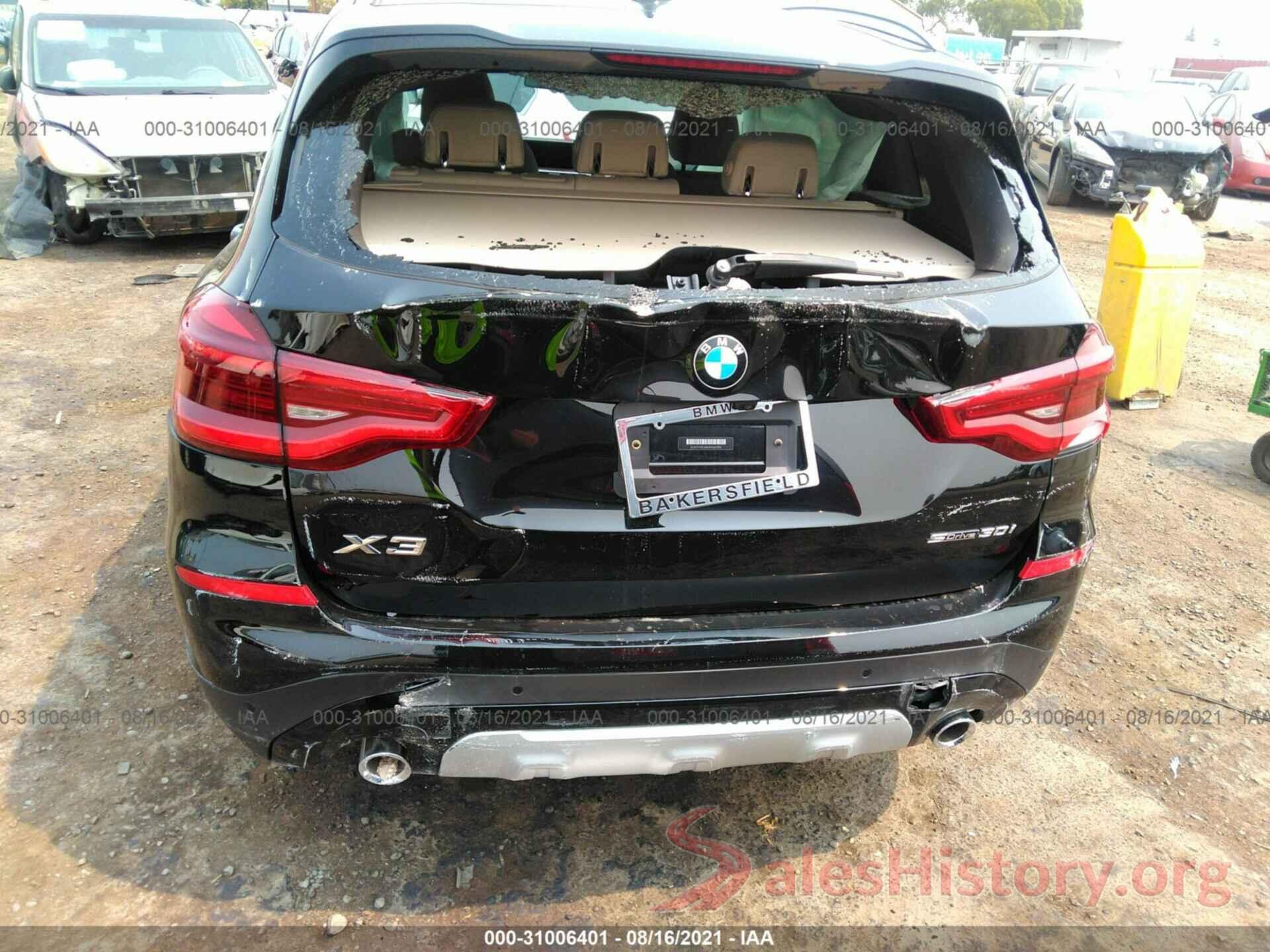 5UXTY3C04M9G67370 2021 BMW X3