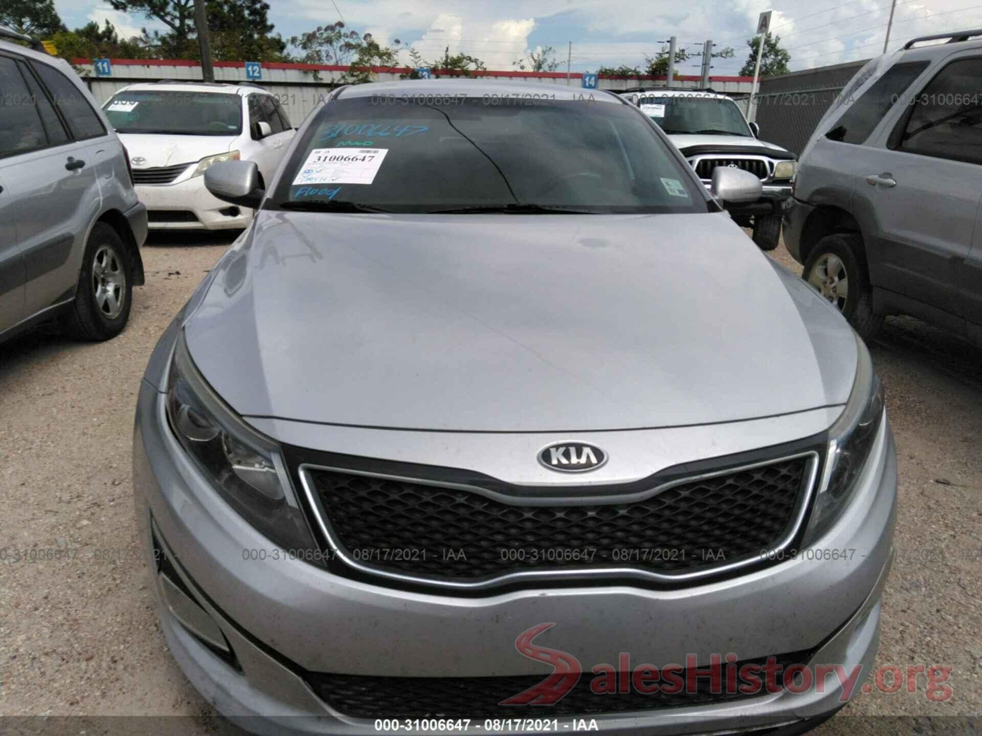 5XXGN4A74EG331625 2014 KIA OPTIMA