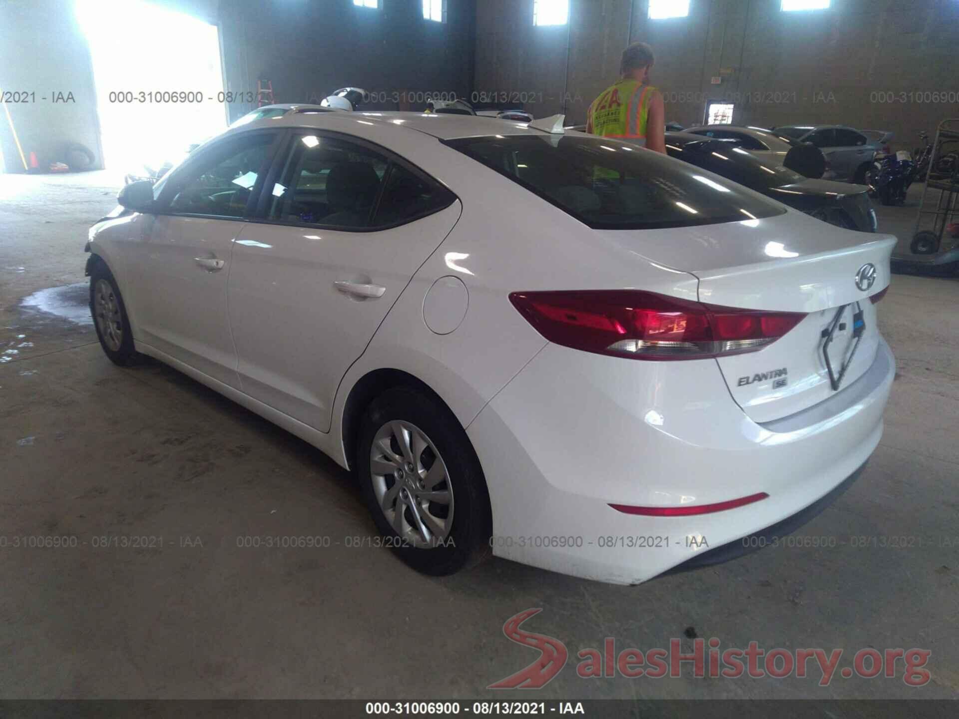 5NPD74LF5HH196519 2017 HYUNDAI ELANTRA