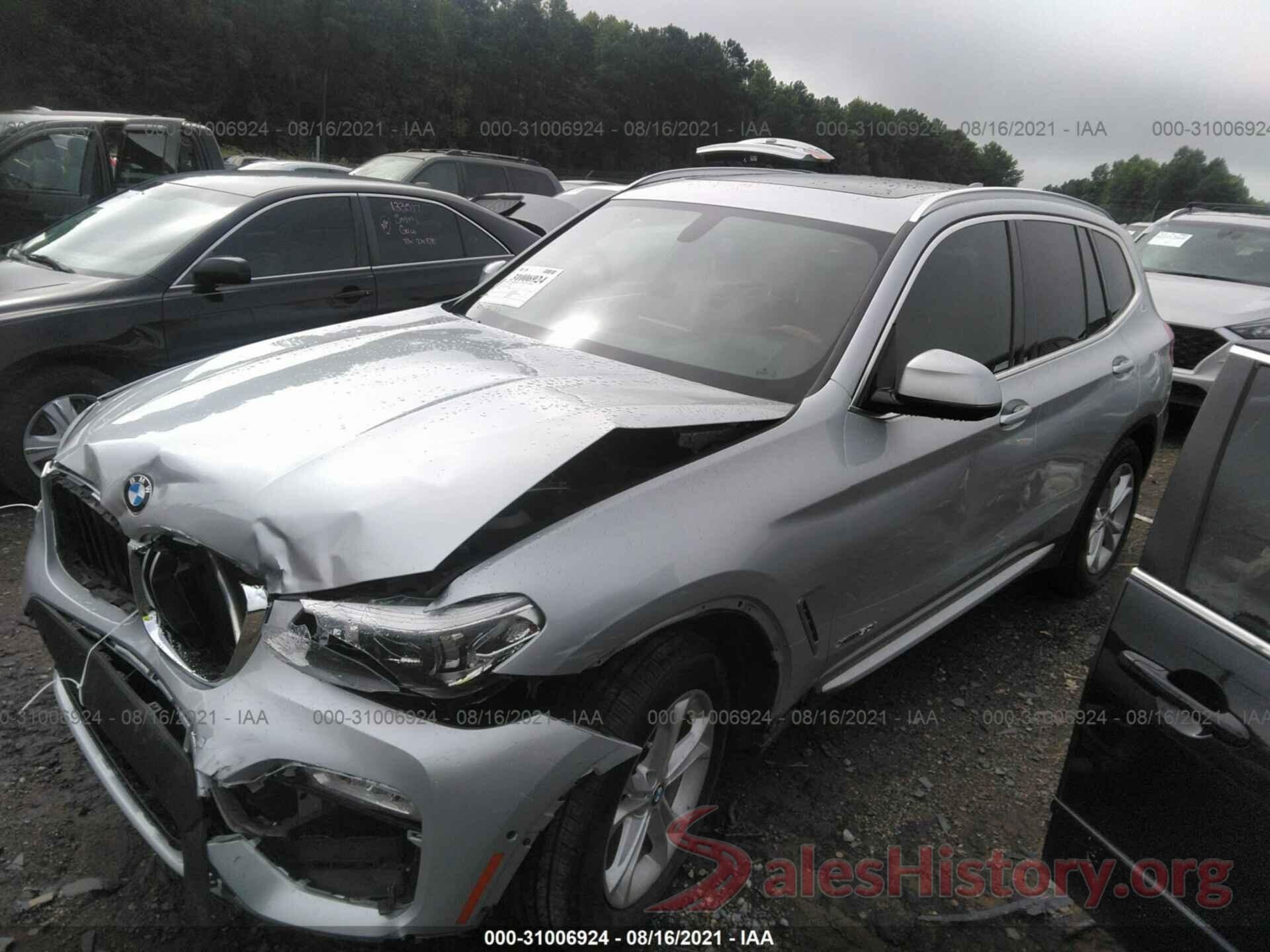 5UXTR9C52JLC82500 2018 BMW X3