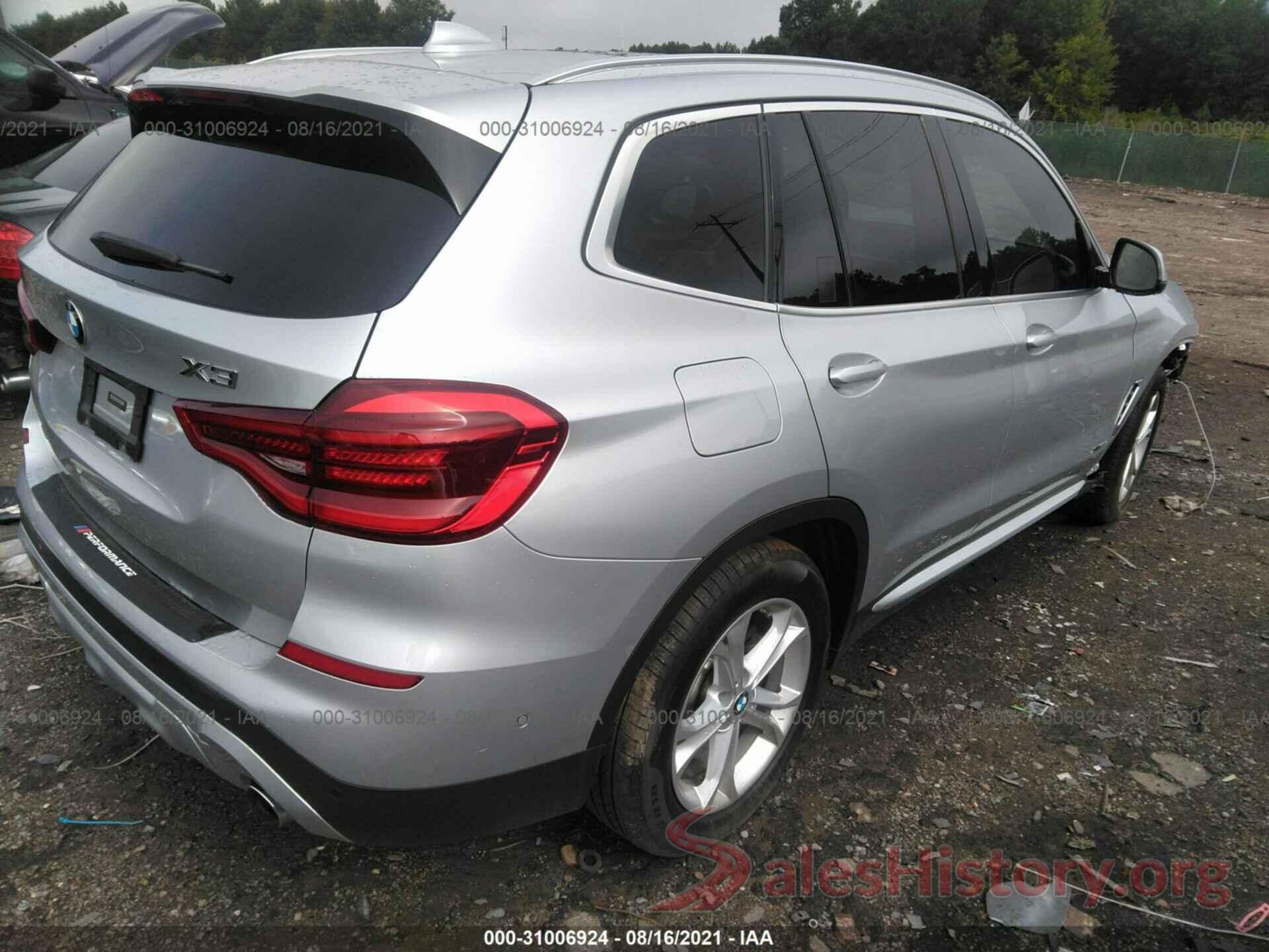 5UXTR9C52JLC82500 2018 BMW X3