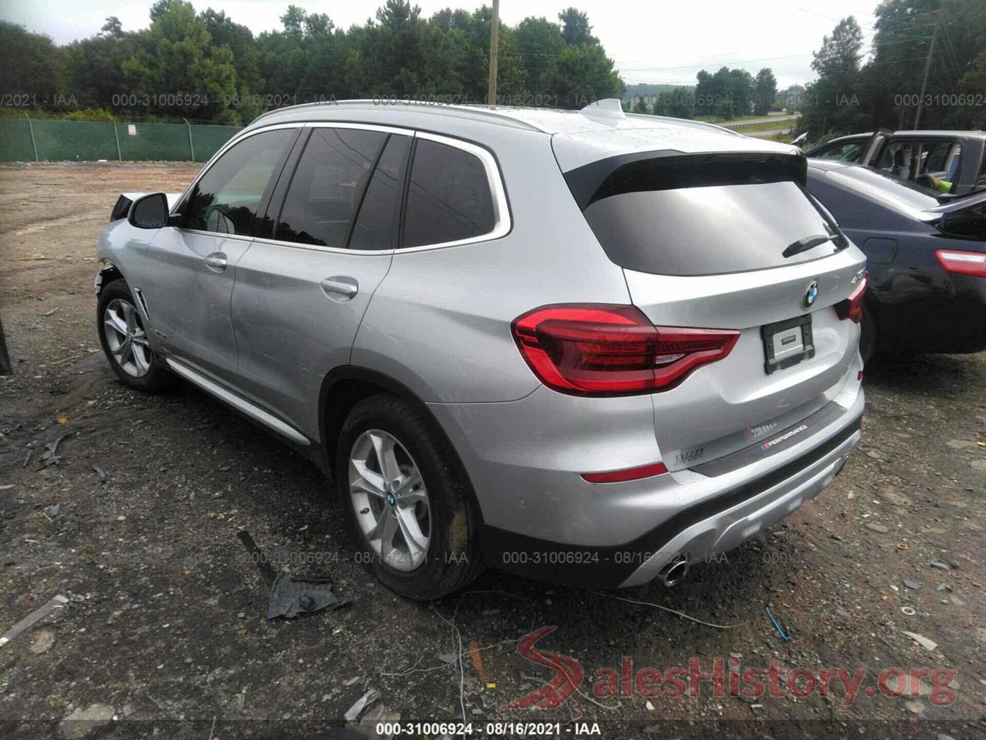 5UXTR9C52JLC82500 2018 BMW X3