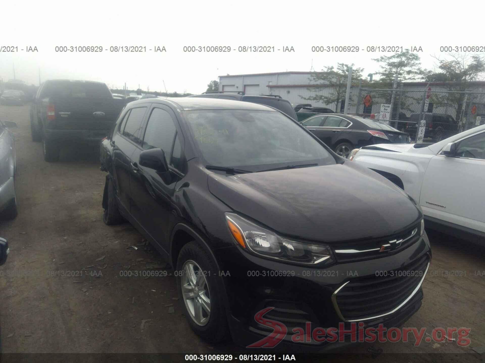 3GNCJKSB8KL319860 2019 CHEVROLET TRAX